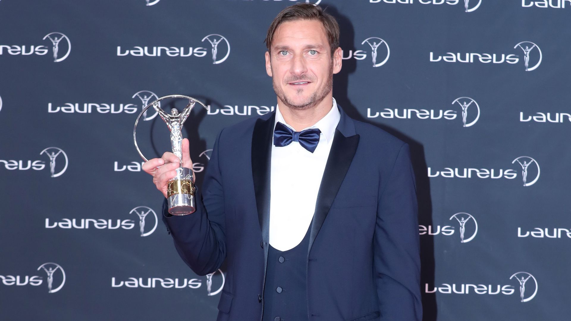 Totti Laureus Awards 2018