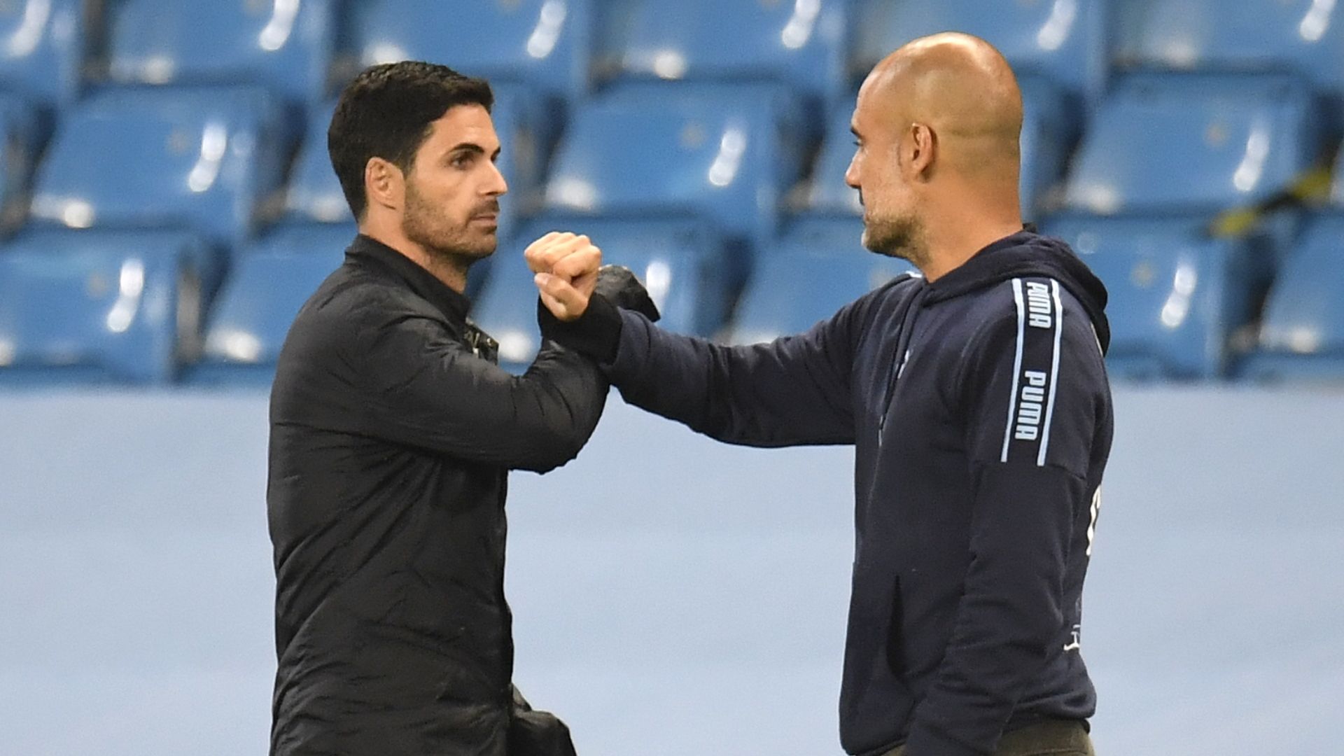 Mikel Arteta, Pep Guardiola