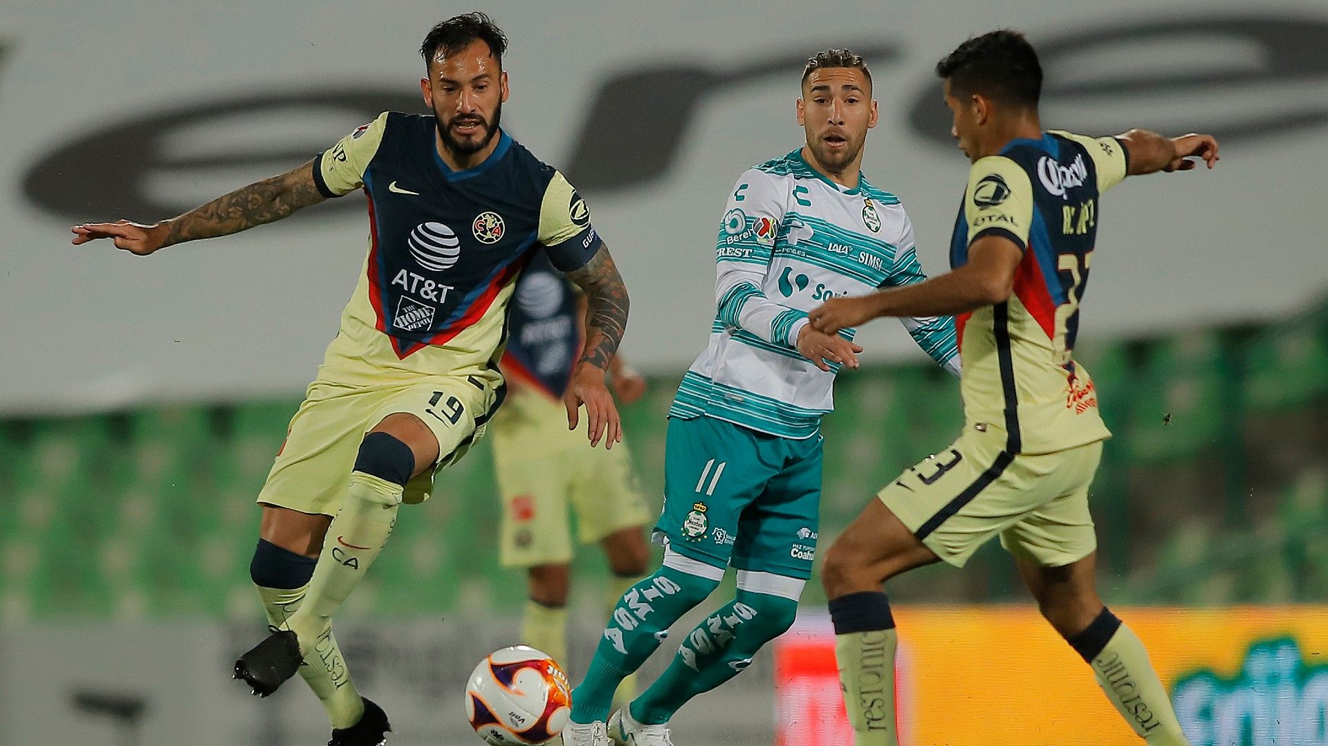 Santos América Fernando Gorriarán Emanuel Aguilera