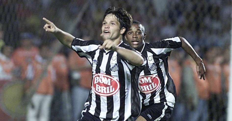 Diego e Robinho Santos 2002