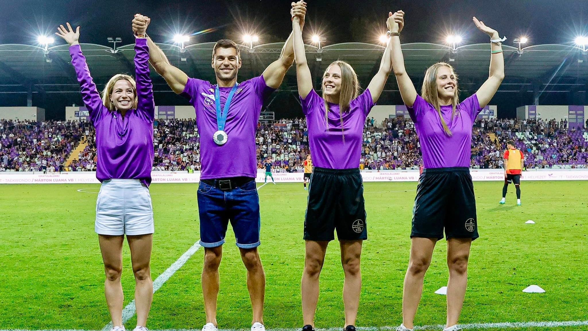 Gulyás Michelle, Tótka Sándor, Márton Viviana, Márton Luana