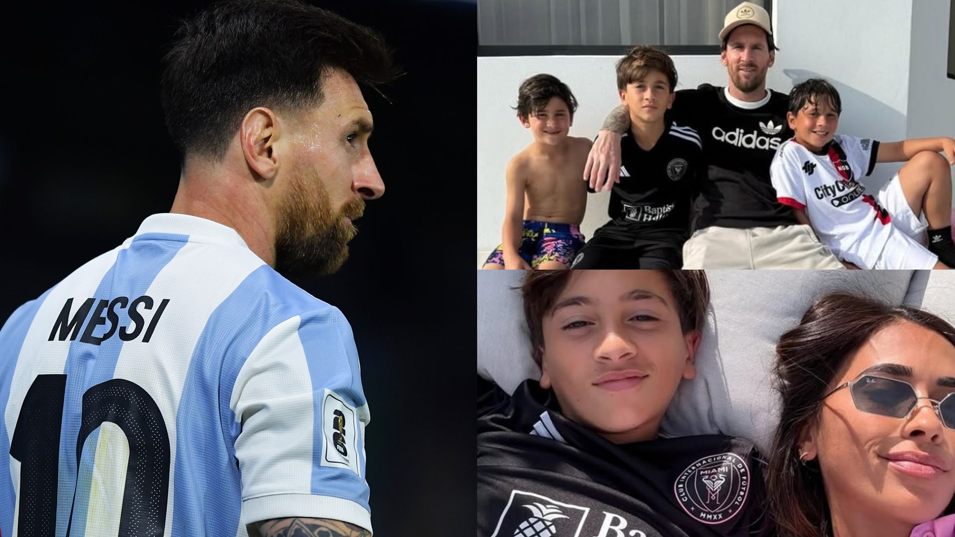 Lionel Messi Antonela Roccuzzo international break 2025