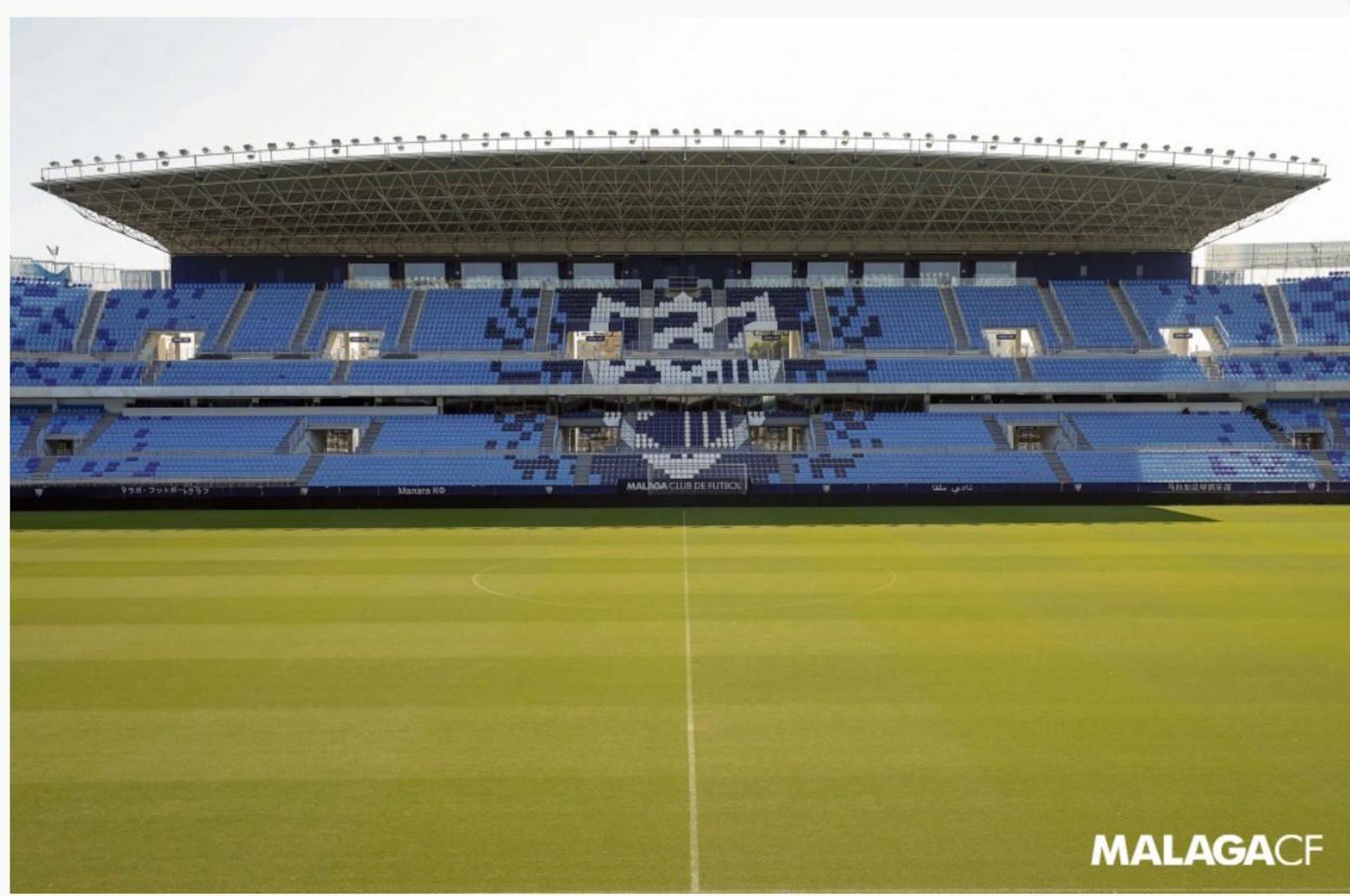 La Rosaleda, sede de la semifinal de la Supercopa de España