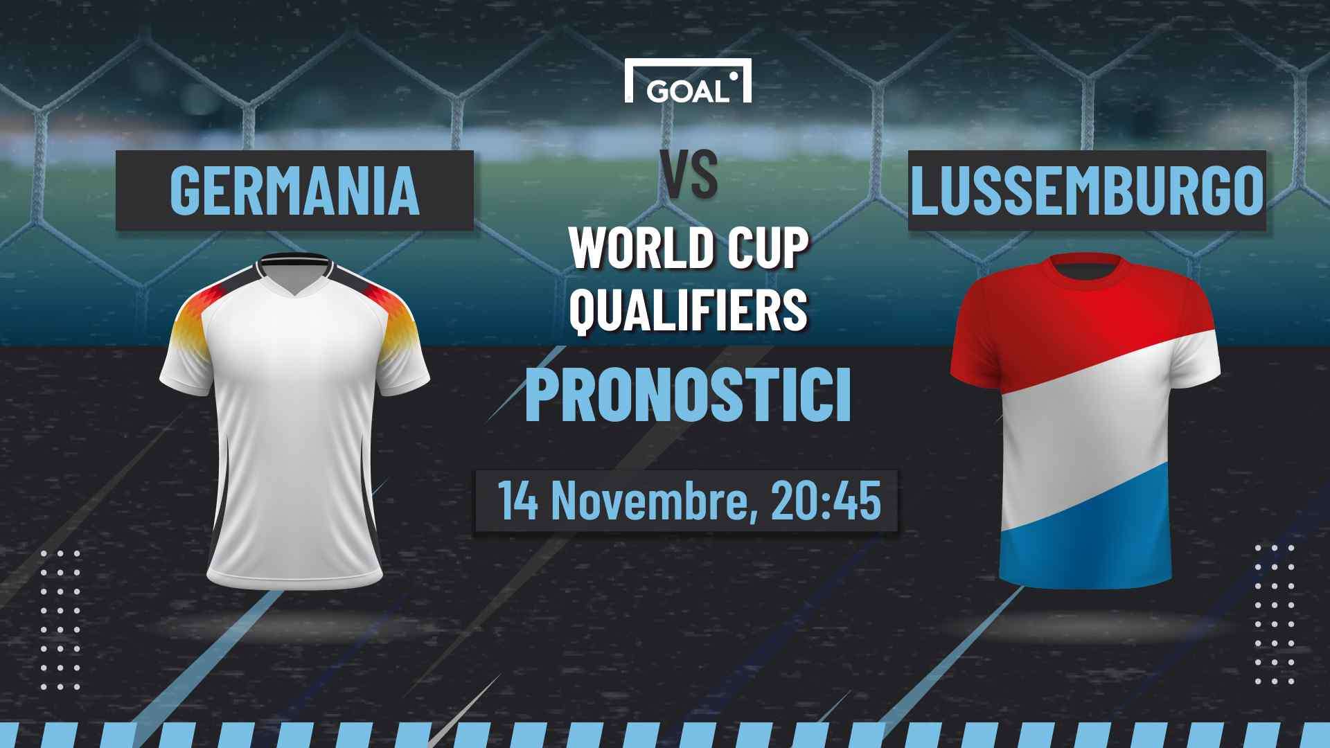 pronostici Lussemburgo - Germania