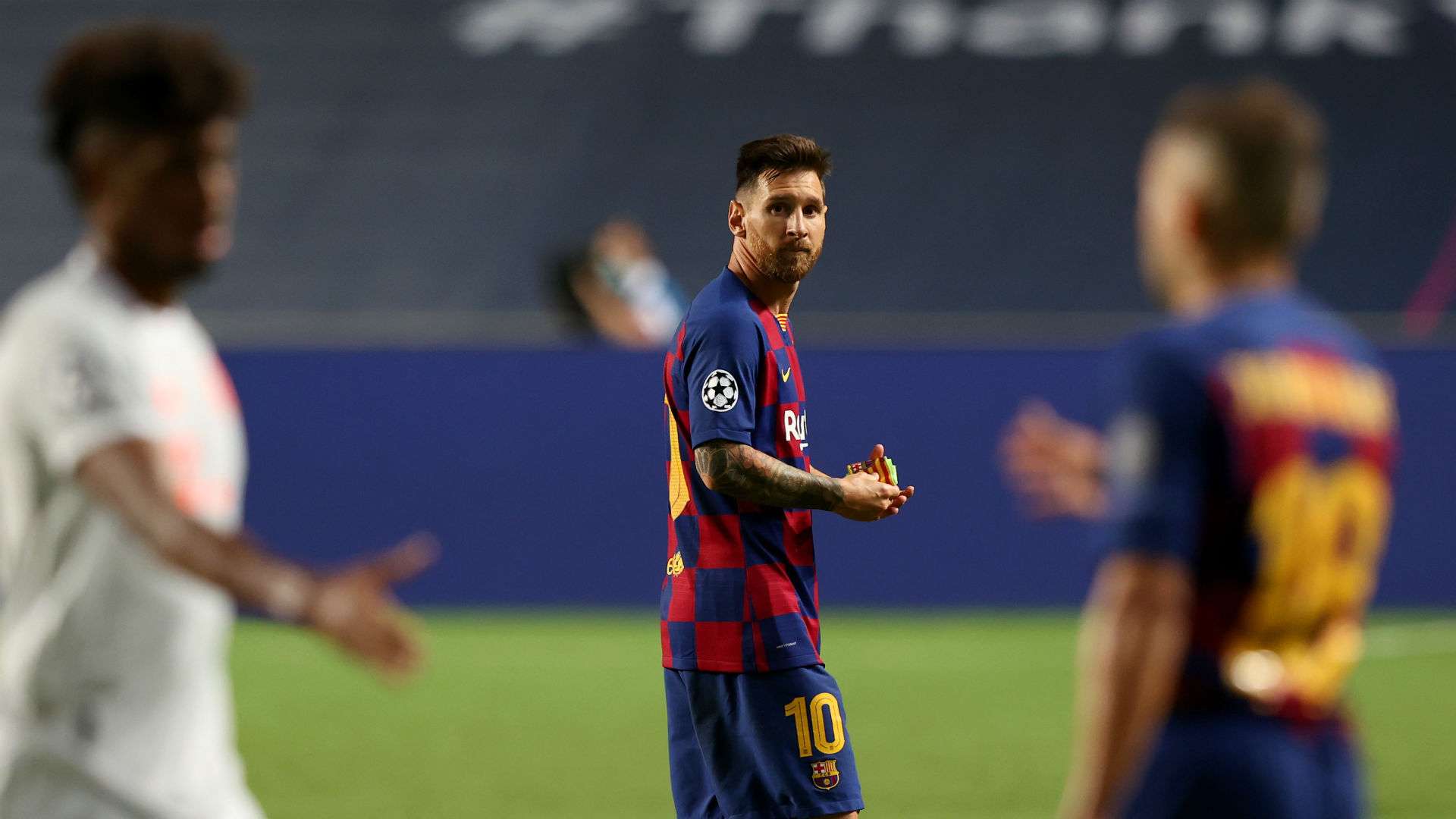 Lionel Messi Barcelona Bayern Munich 2020