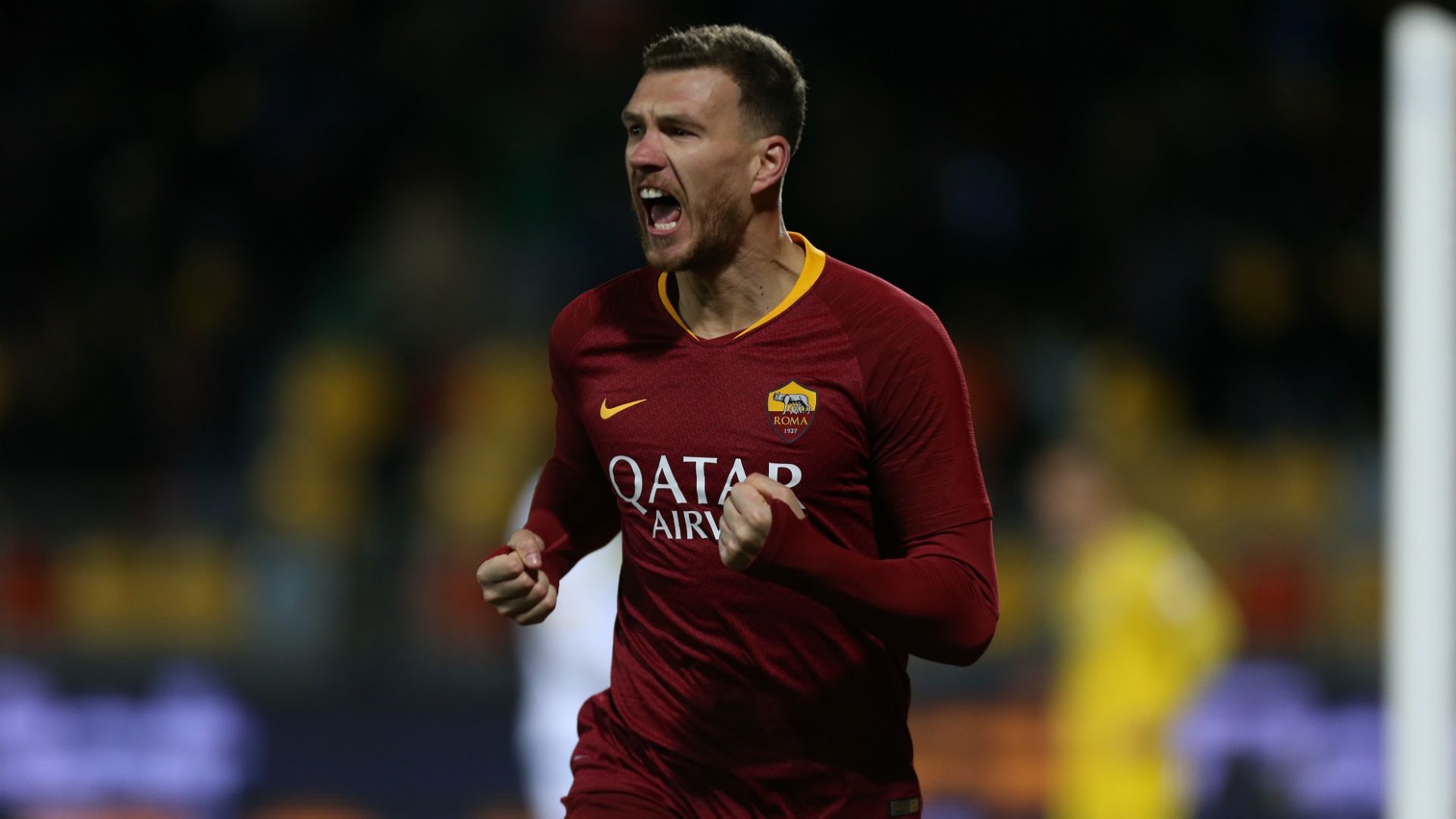Edin Dzeko Frosinone Roma Serie A
