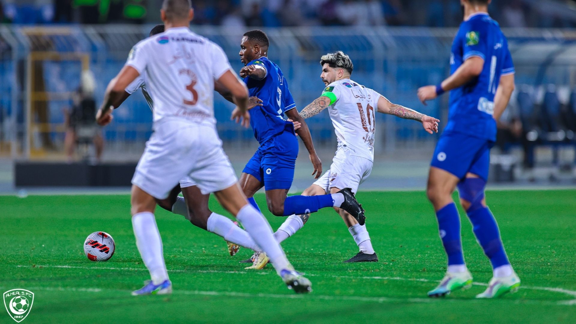 ever Banega - Moussa Marega - hilal - shabab 3-4-2022