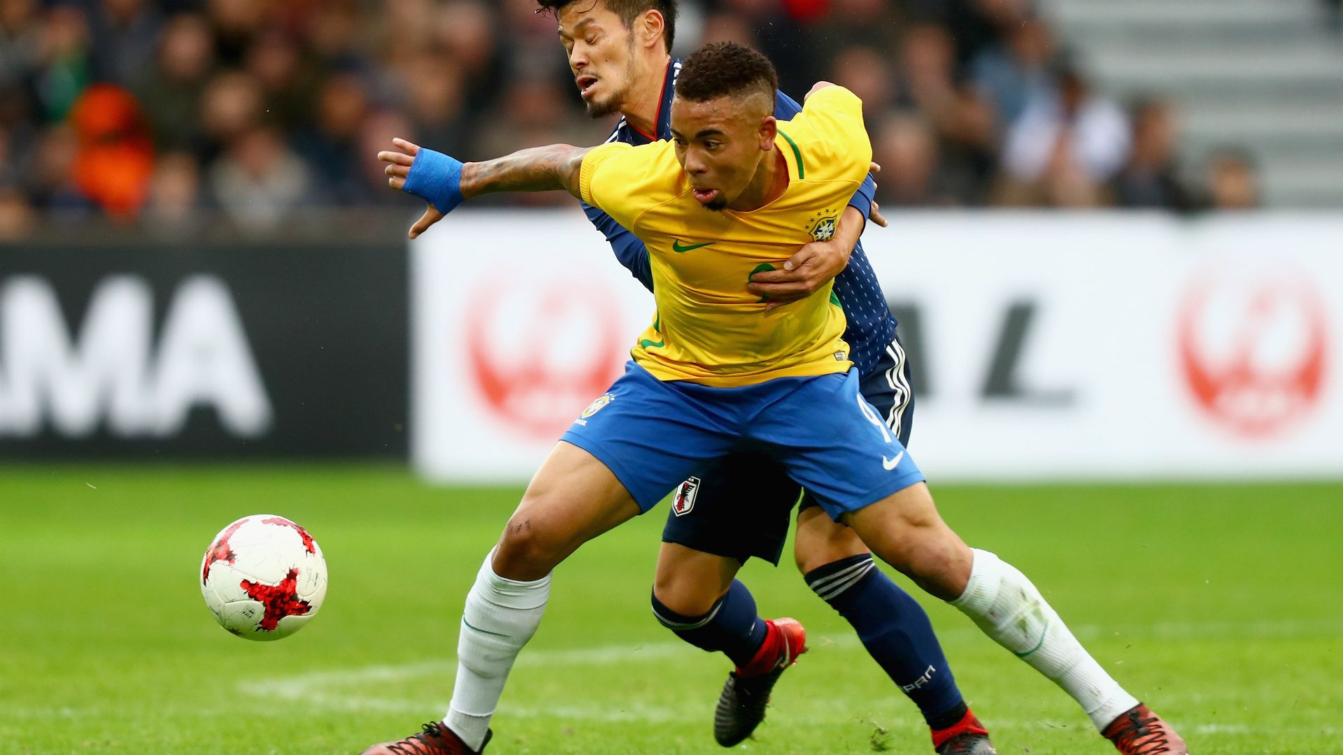 Gabriel Jesus I Brasil Japão I 10 11 17