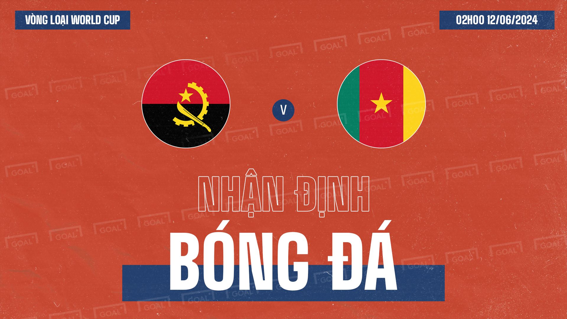 Angola vs Cameroon World Cup Qualifying GFX