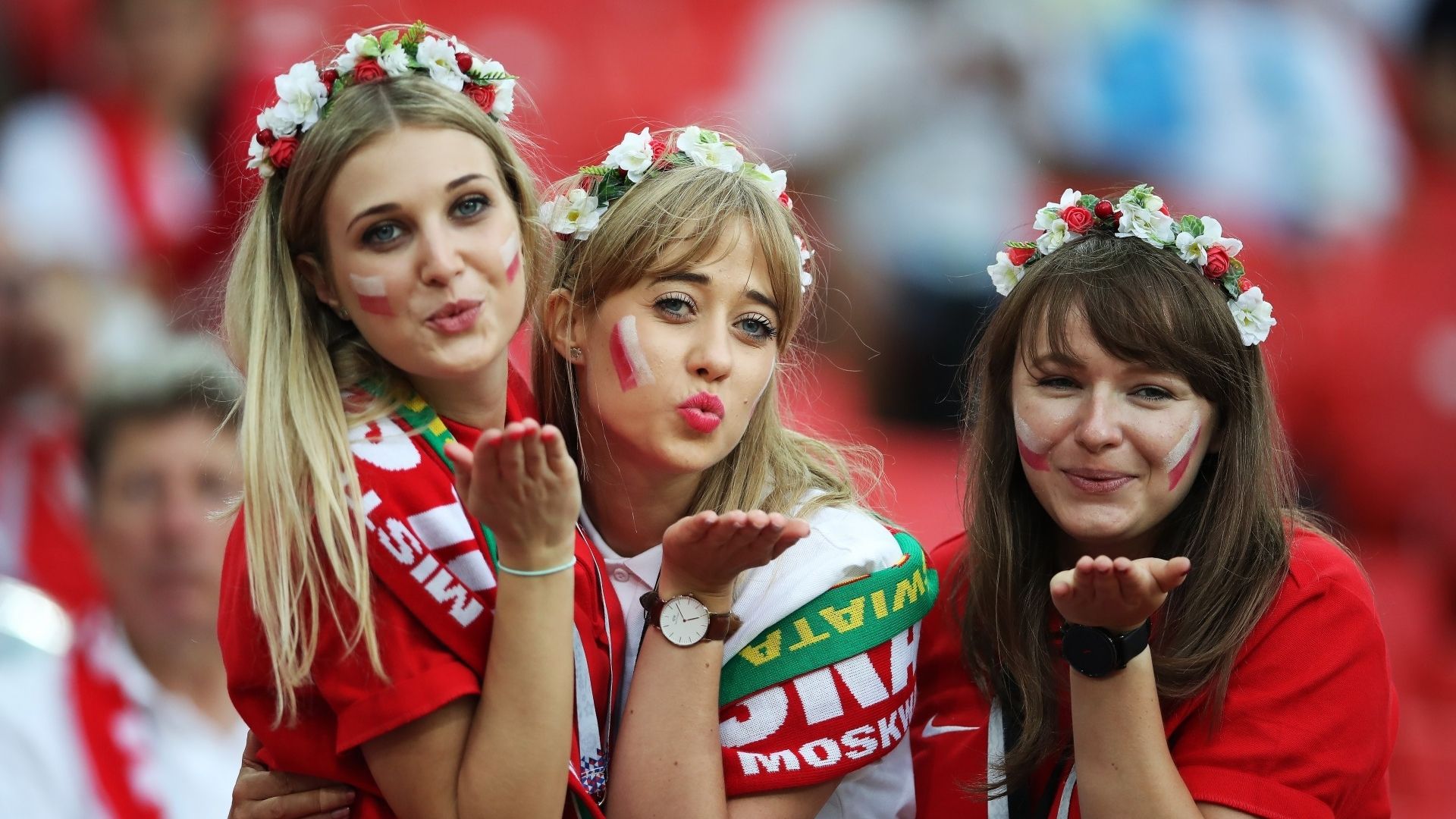 美女サポワールドカップ_ポーランドvsセネガル_ポーランド1