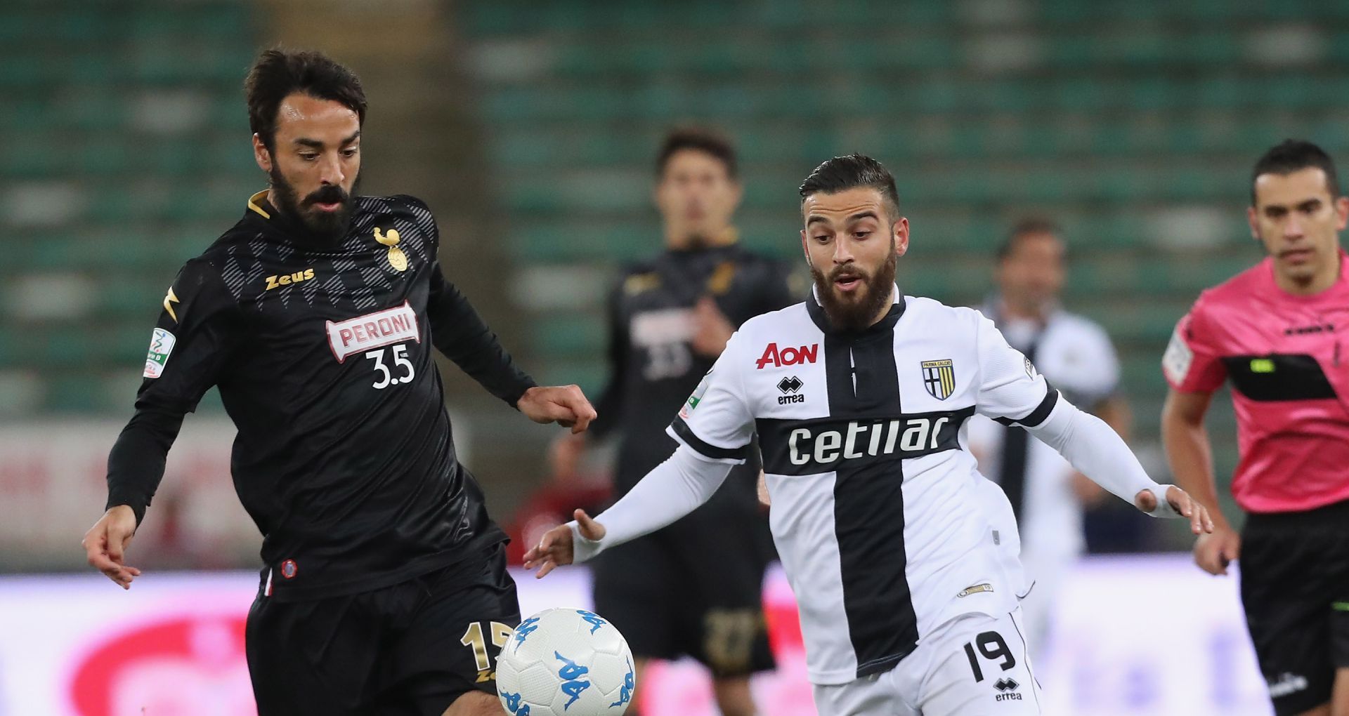 Mattia Cassani Roberto Insigne Bari Parma Serie B