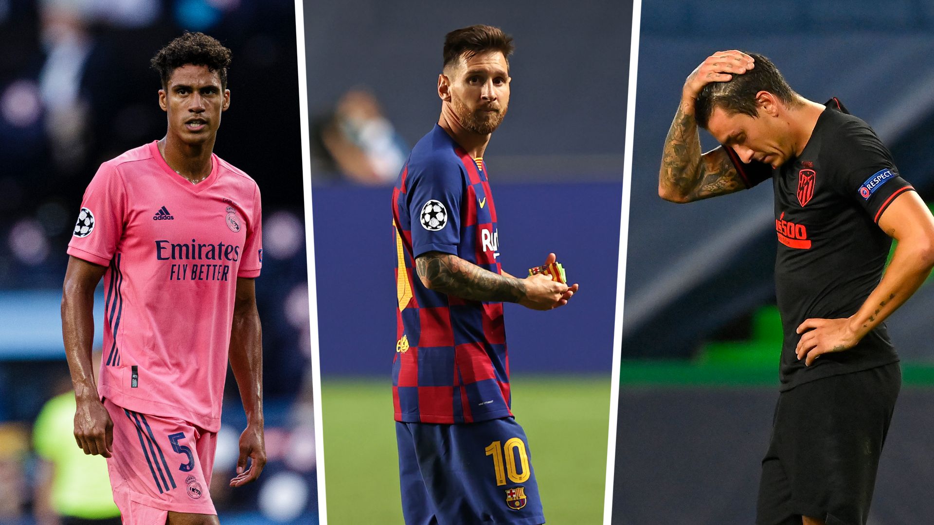 Barcelona Atletico Madrid Real Madrid