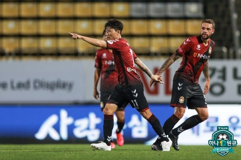 경남 황일수 득점