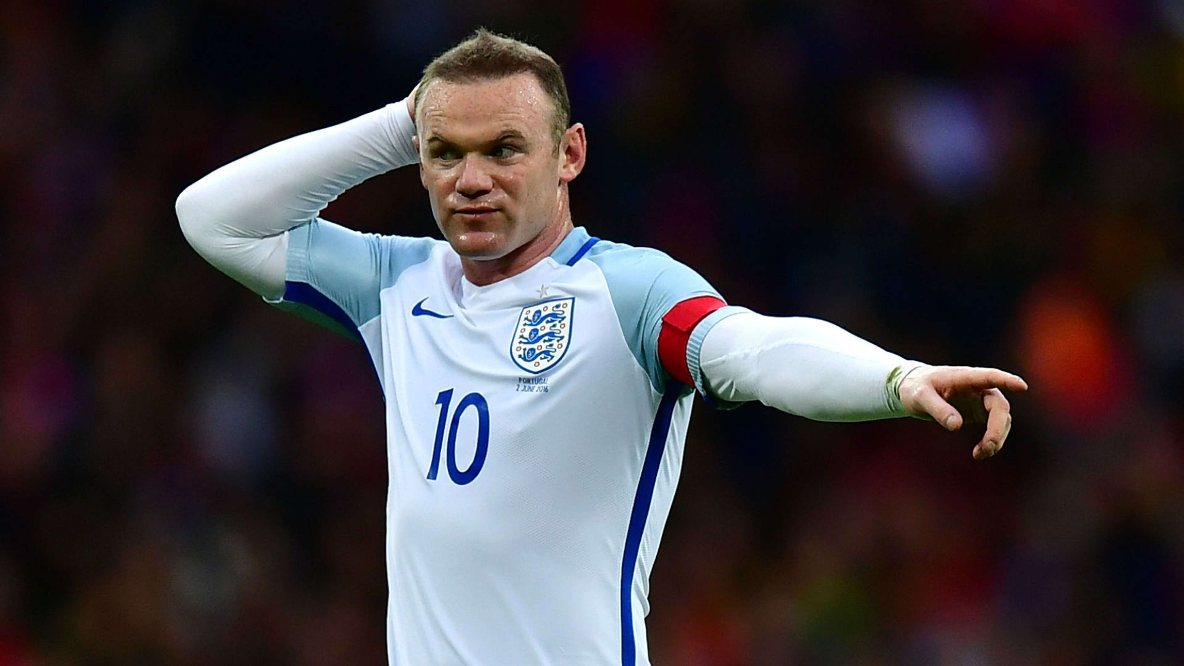 Wayne Rooney England v Portugal 020616