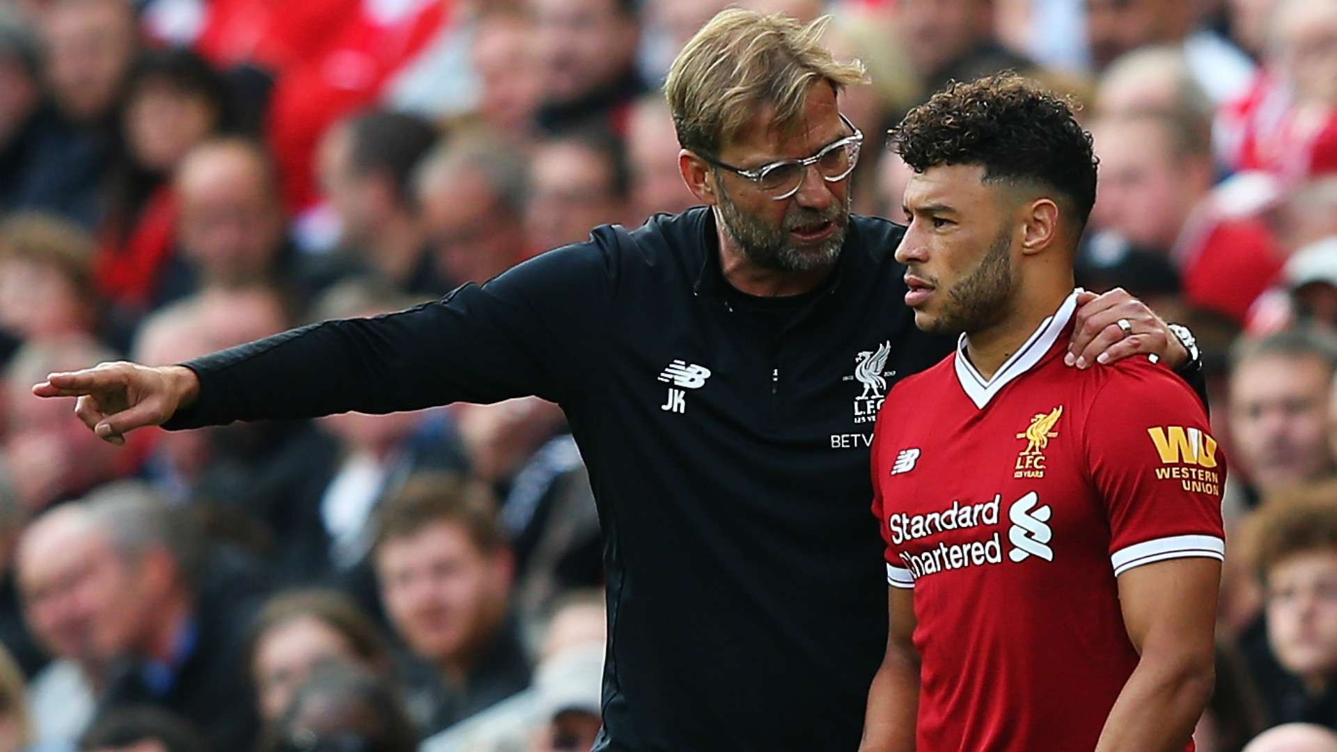 Jurgen Klopp Oxlade-Chamberlain