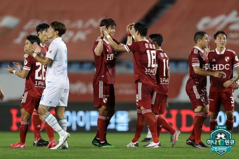 부산 이정협 득점