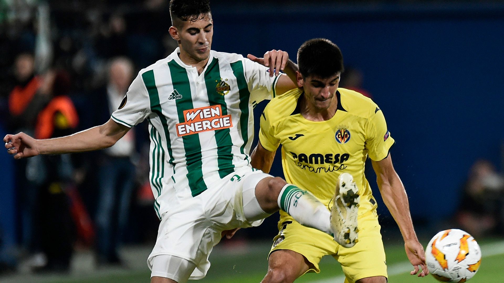 MERT MÜLDÜR RAPID VIENNA GERARD MORENO VILLARREAL EUROPA LEAGUE