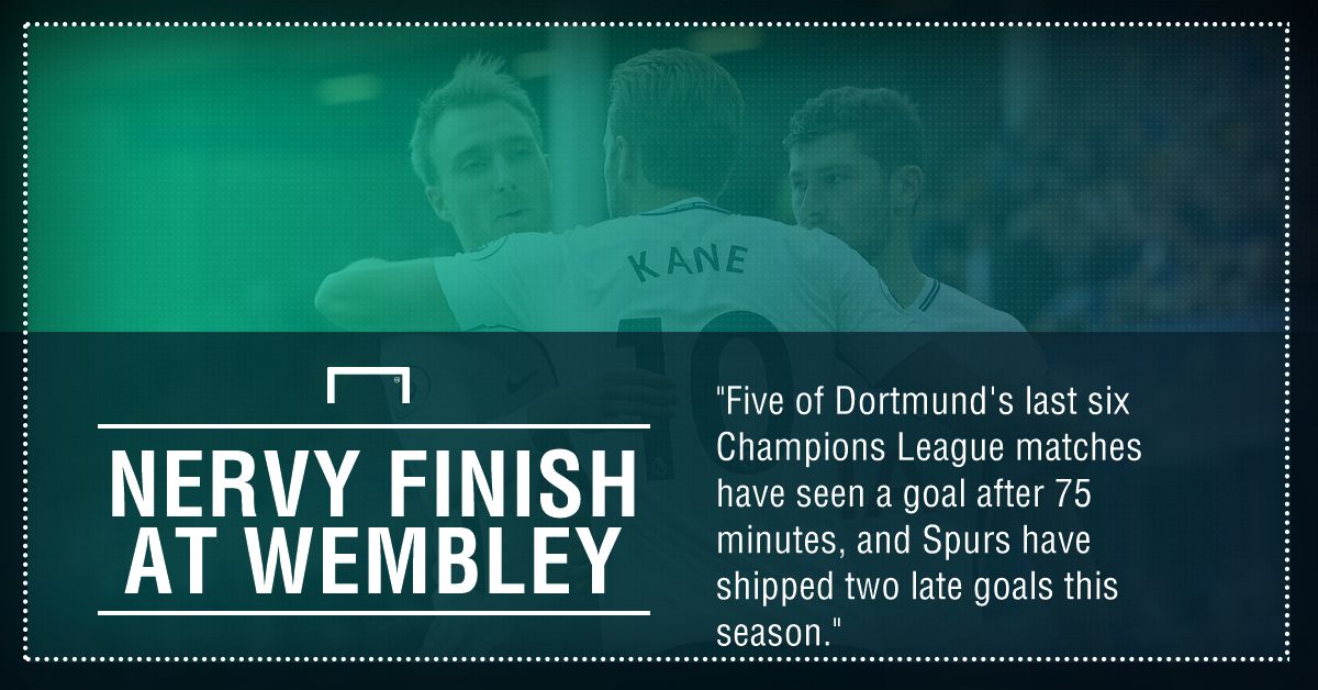 Spurs Dortmund graphic