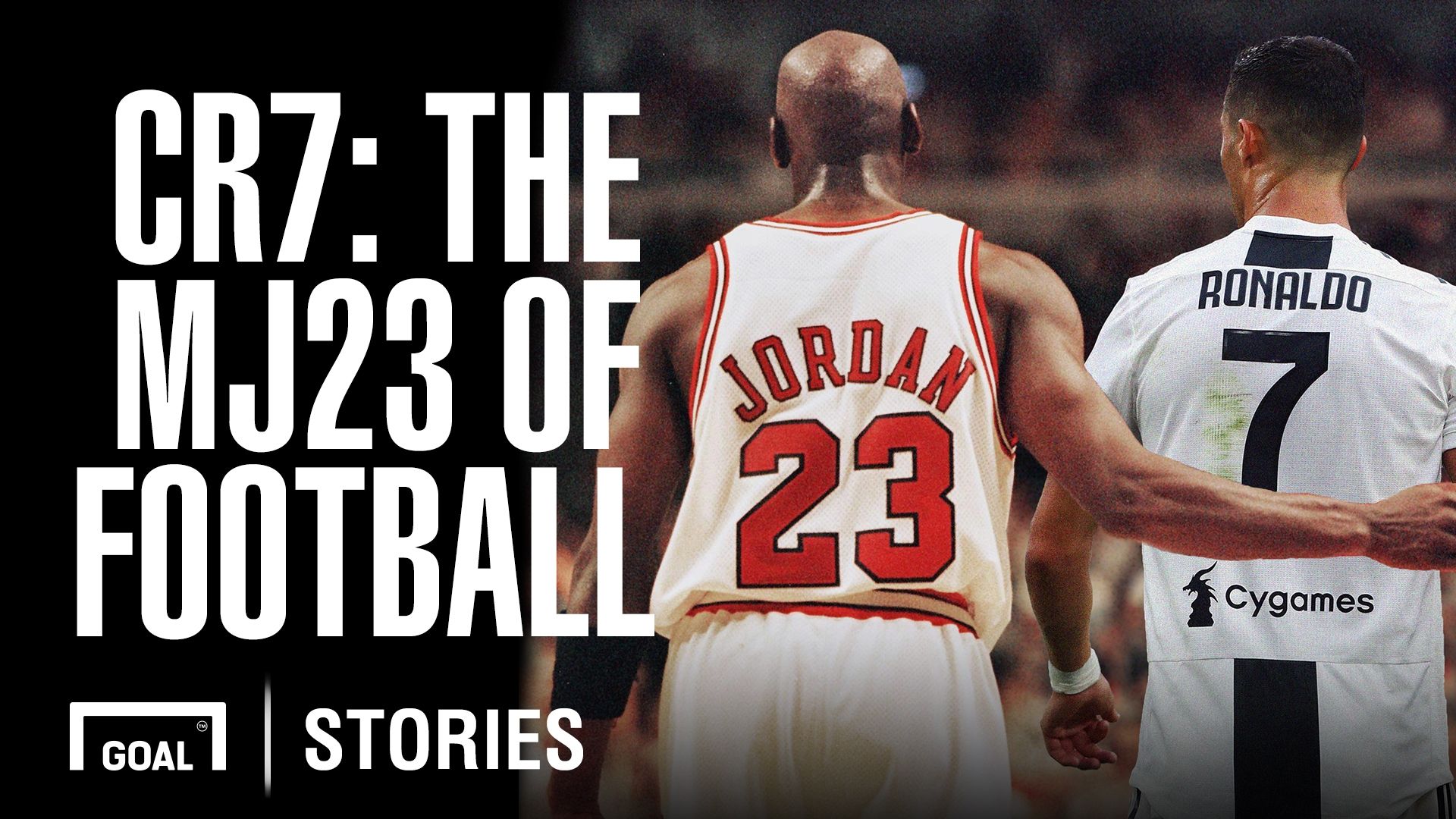 Michael Jordan Cristiano Ronaldo GFX