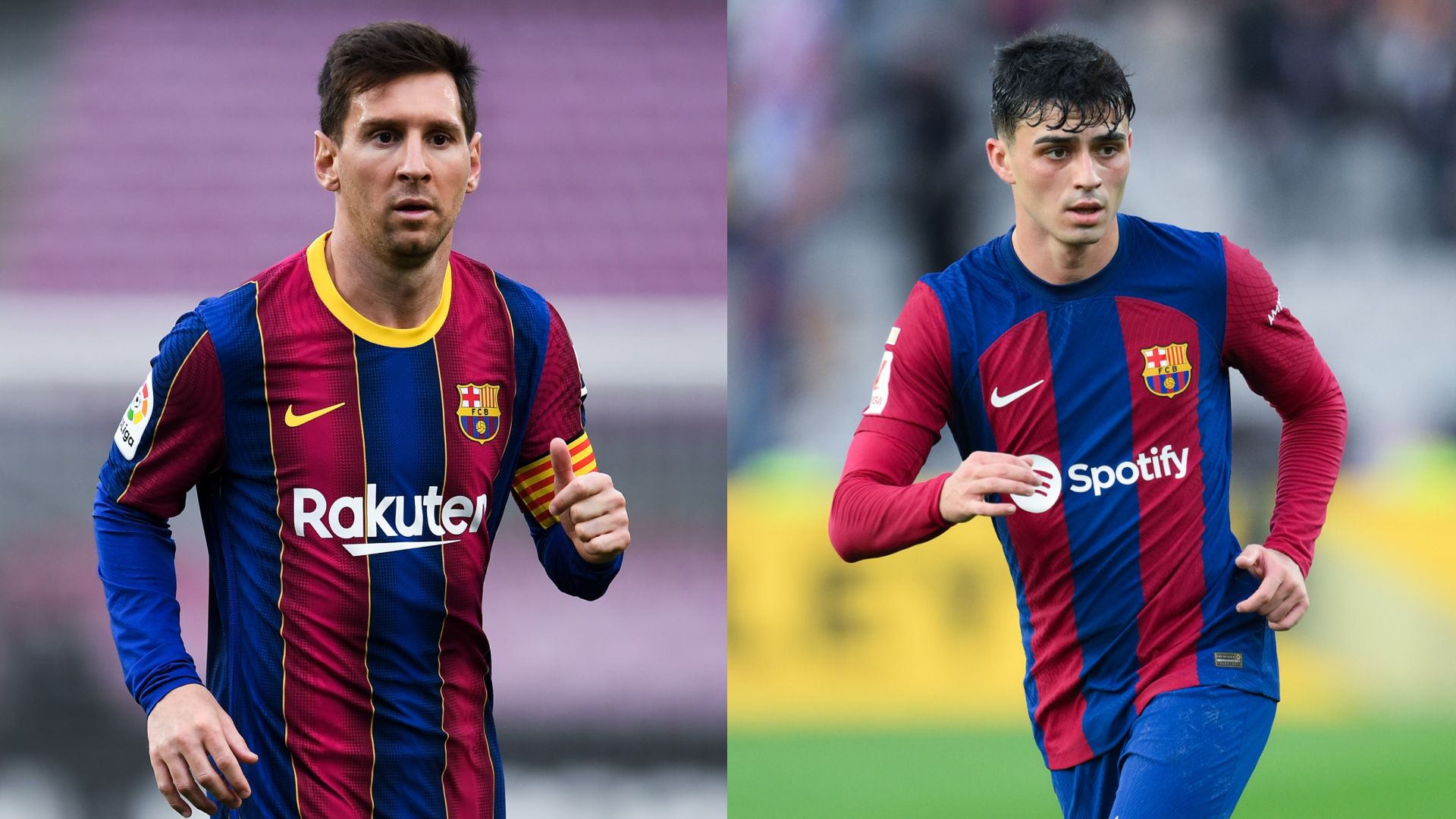 Lionel Messi Pedri Barcelona