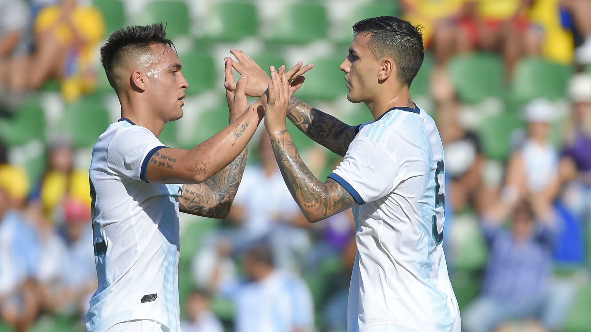 Lautaro Martinez Leandro Paredes Argentina Ecuador Friendly 13102019