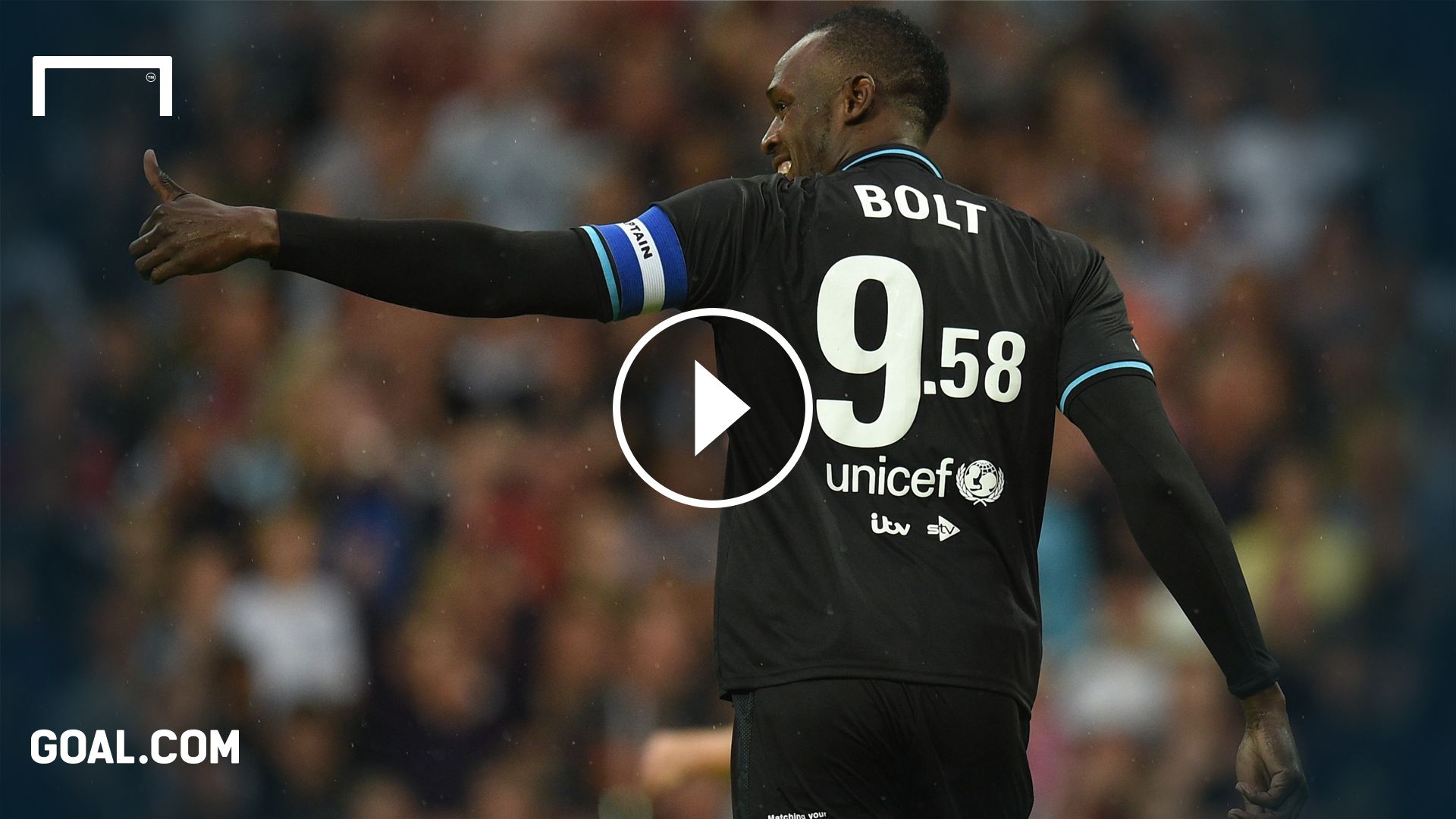 Usain Bolt football GFX