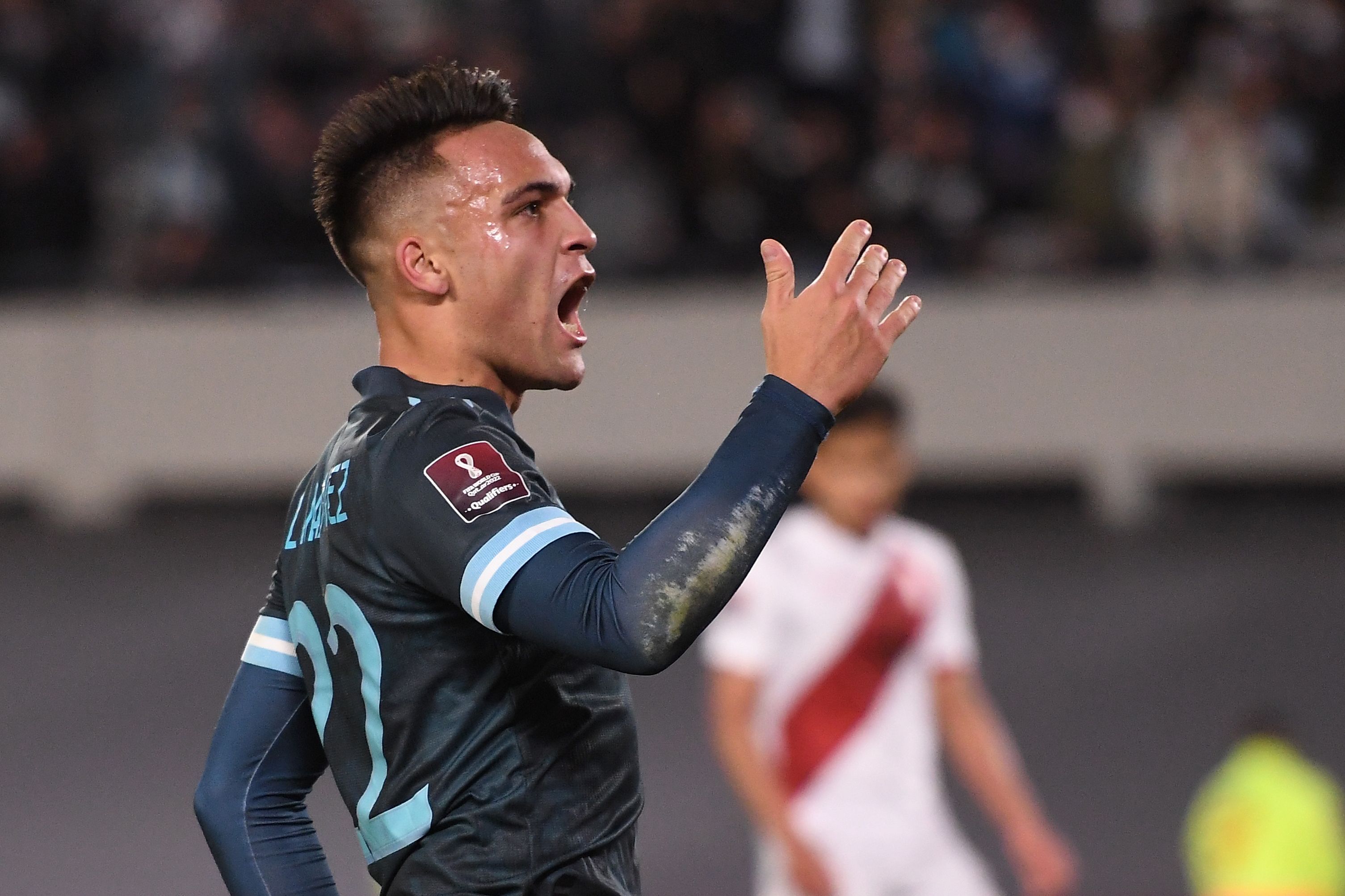 Lautaro Martínez Argentina Perú Eliminatorias 14102021
