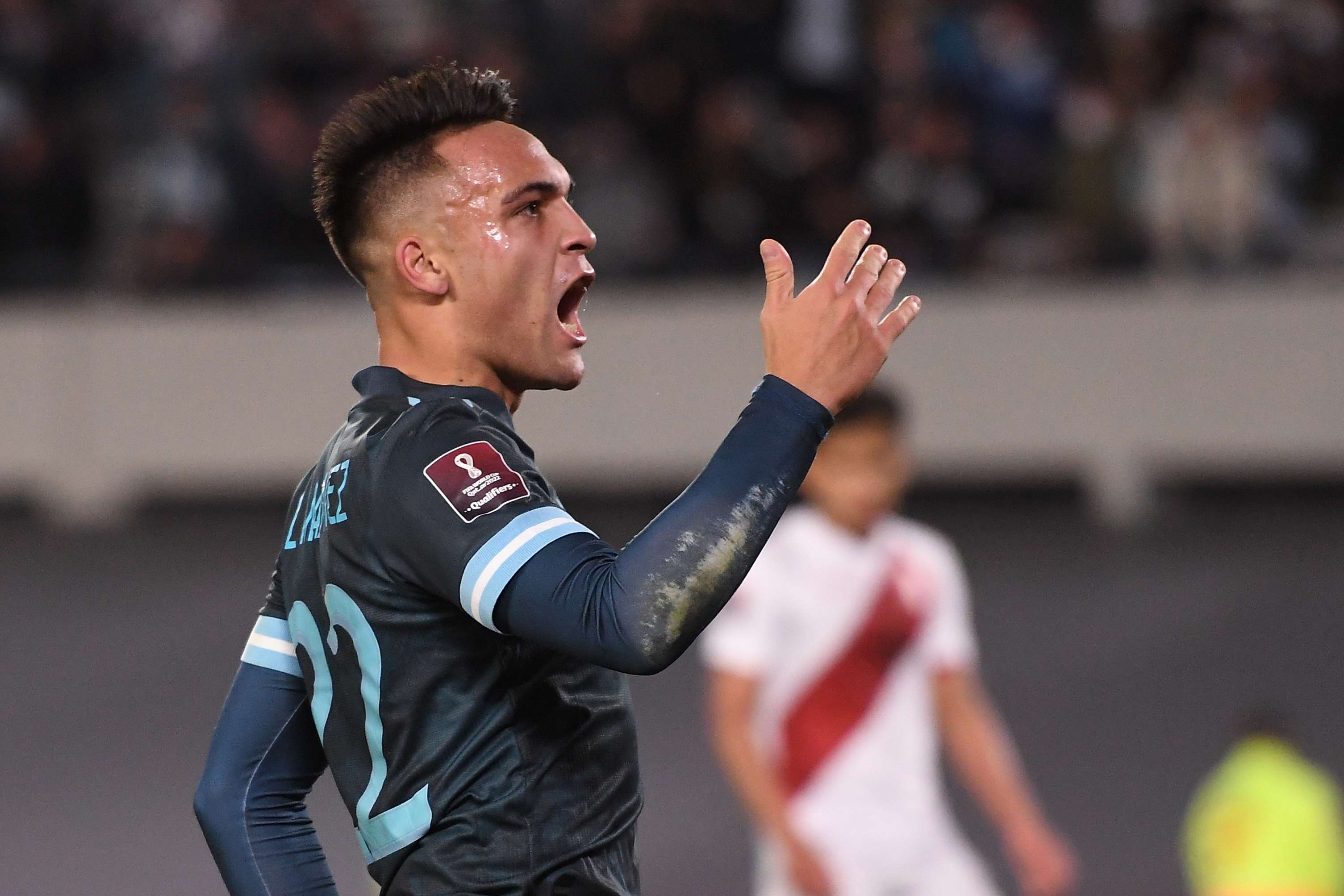 Lautaro Martínez Argentina Perú Eliminatorias 14102021
