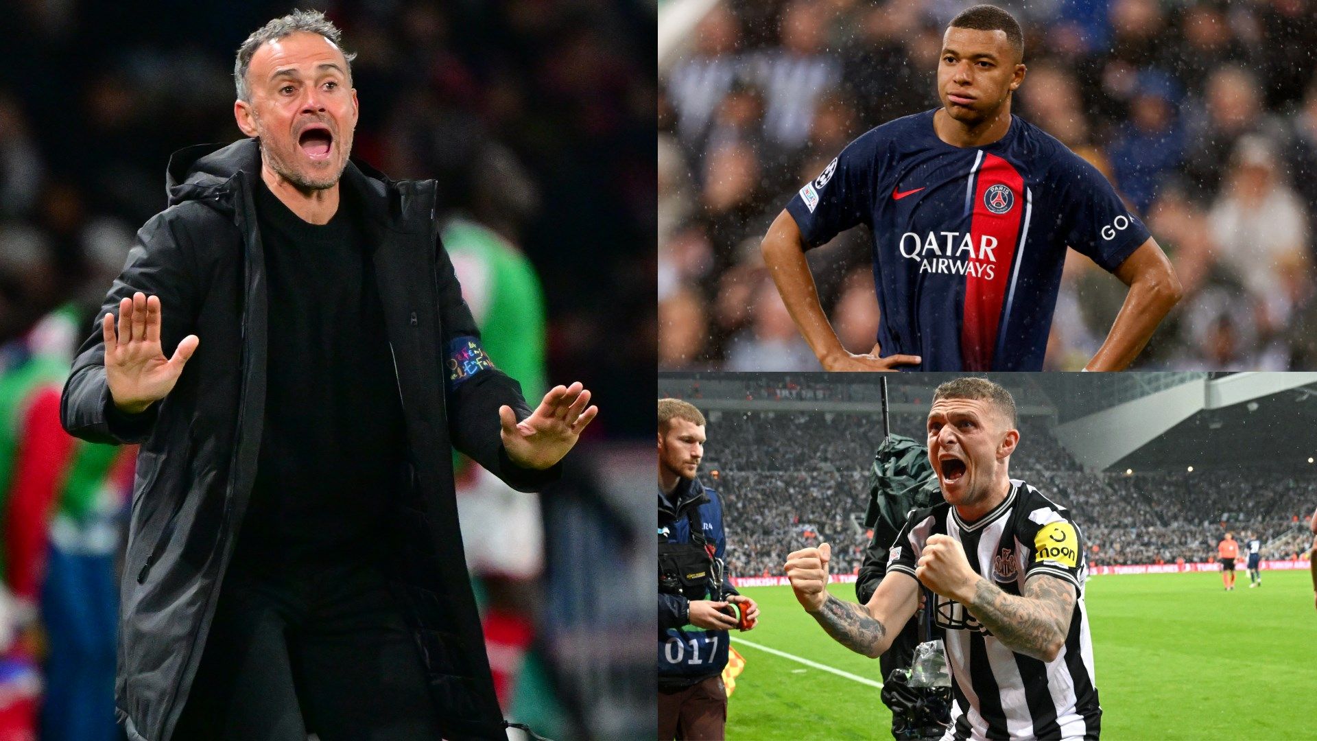 Luis Enrique Mbappe Trippier GFX