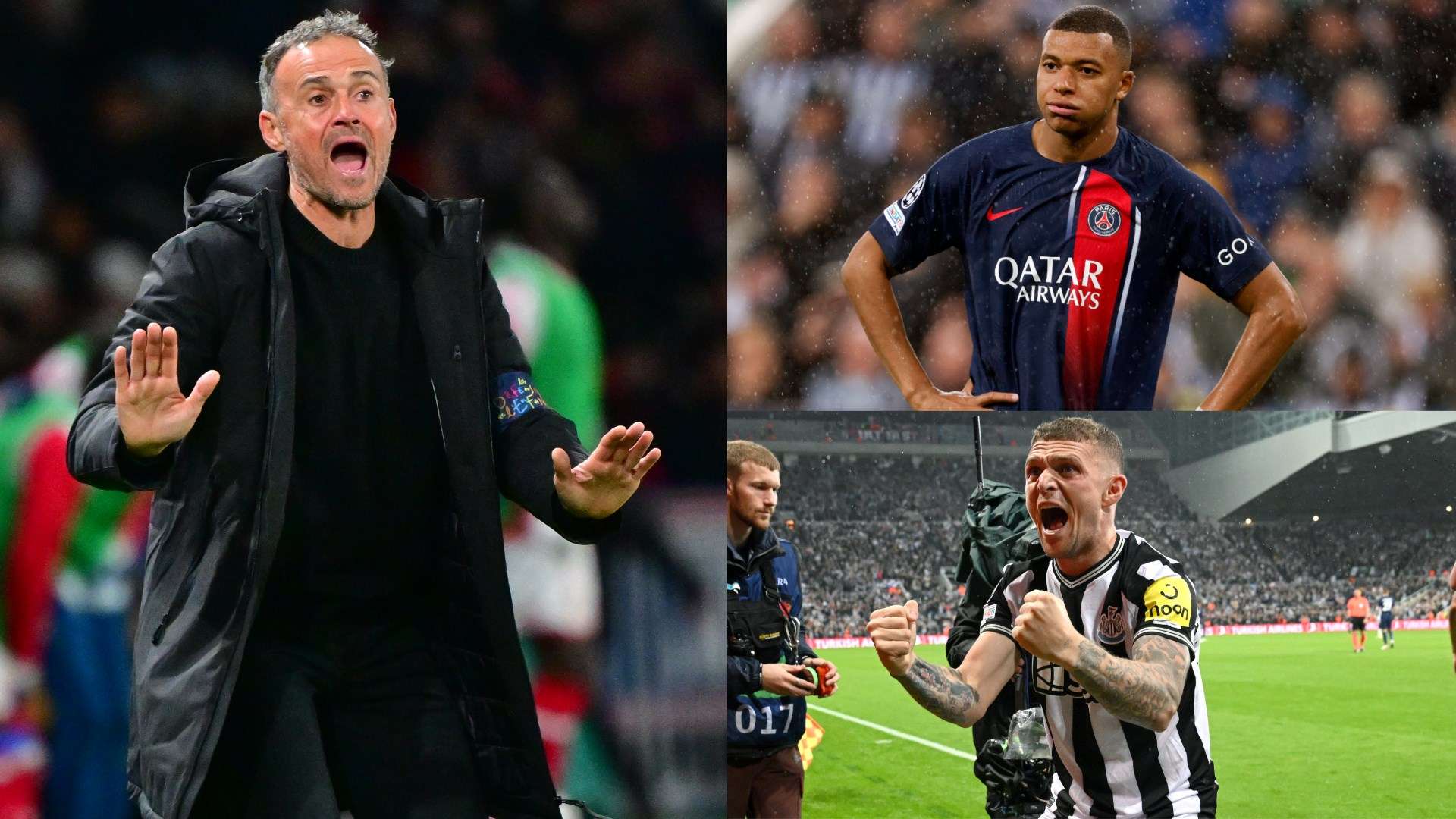 Luis Enrique Mbappe Trippier GFX