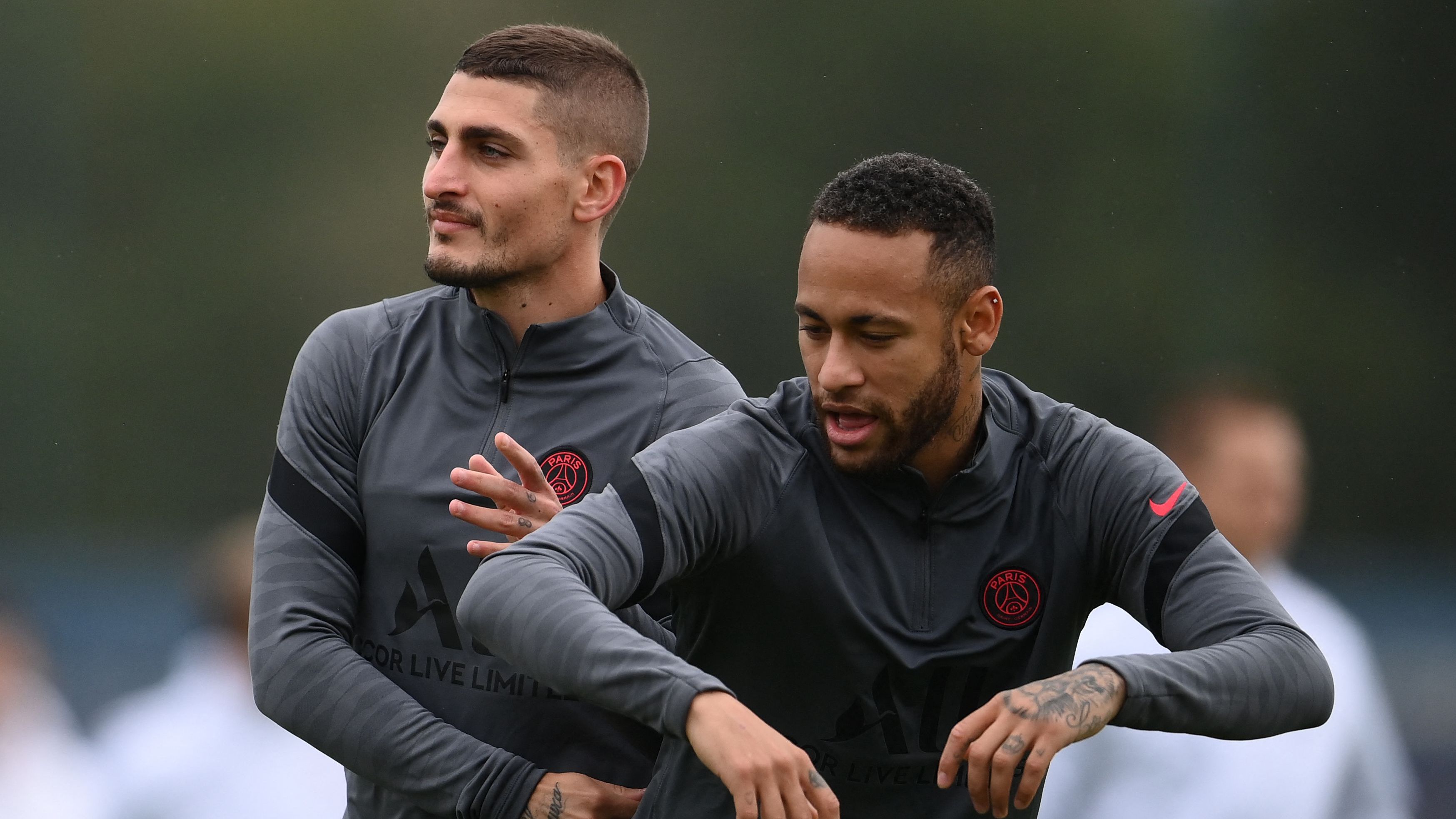 Marco Verratti and Neymar