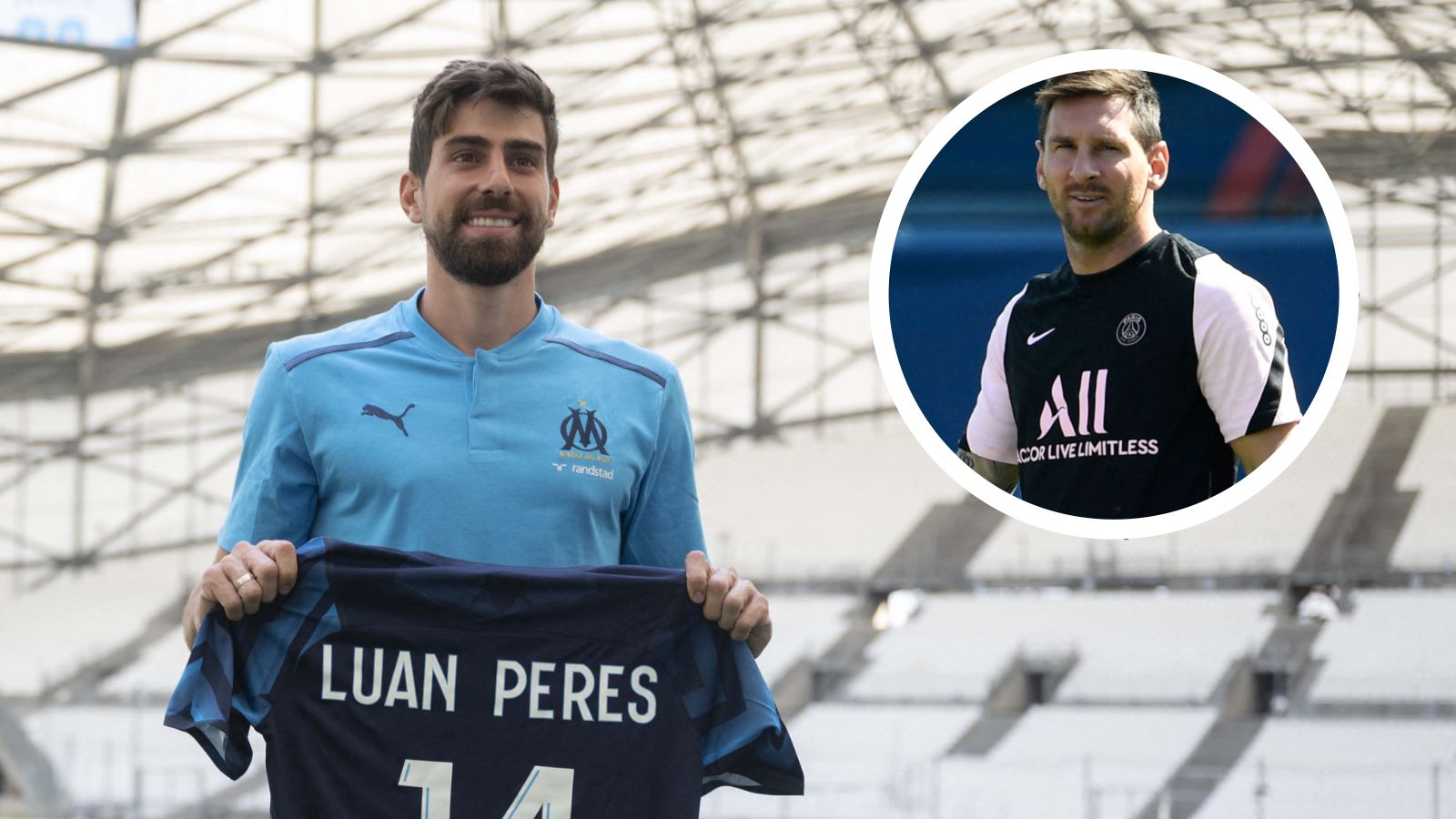 Messi Luan Peres PSG Olympique de Marseille Marselha Paris Saint-Germain