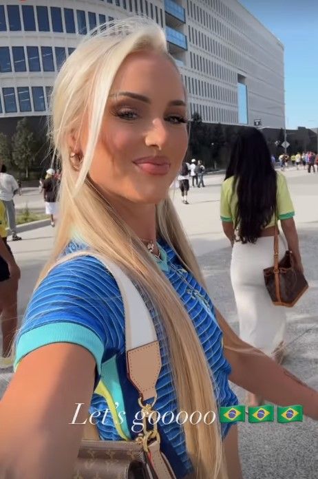 Alisha Lehmann Copa America Brazil Costa Rica