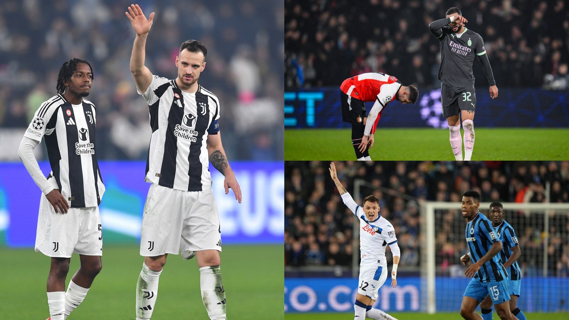 Juventus Milan Atalanta