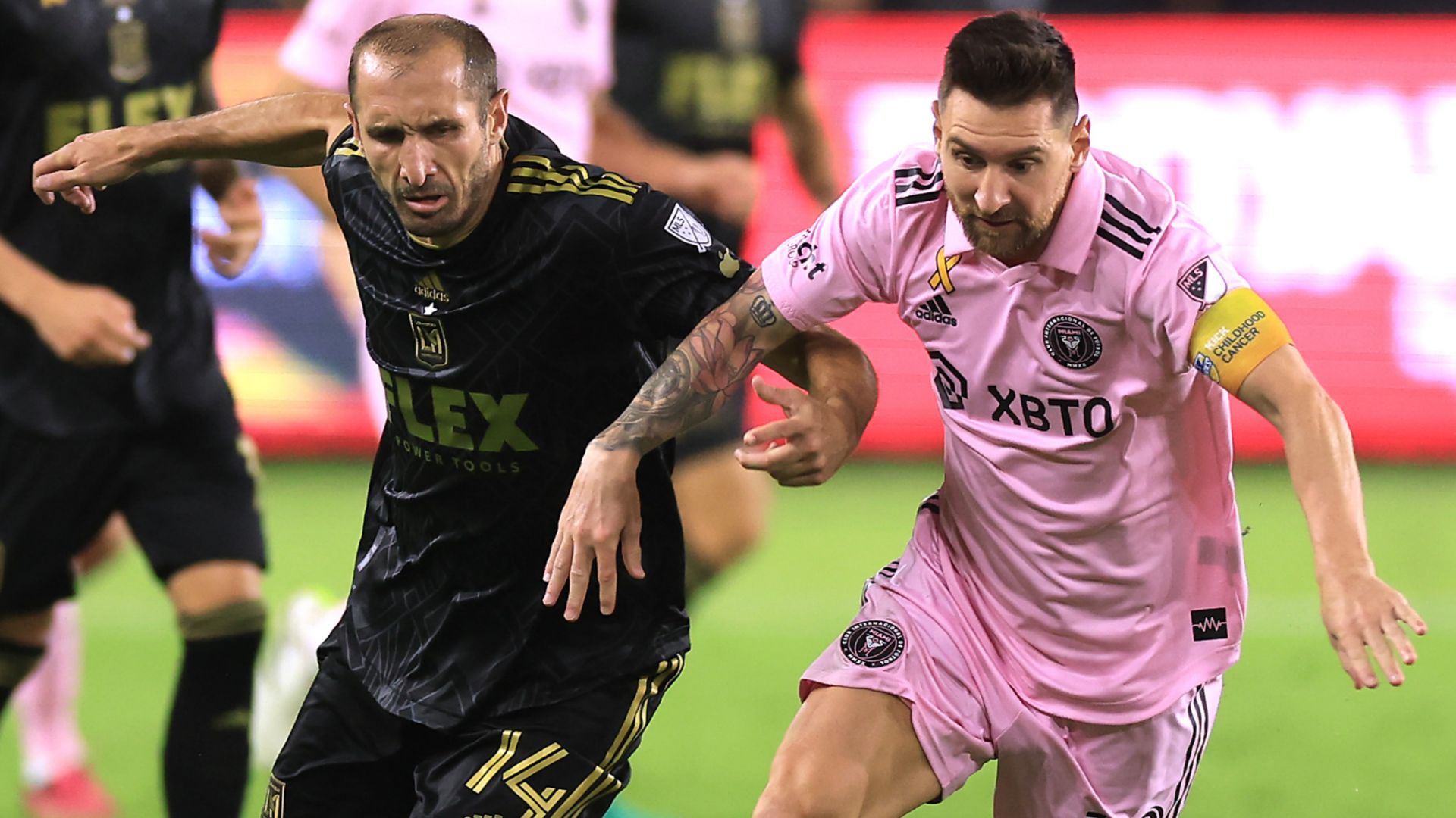 Giorgio Chiellini Lionel Messi LAFC Inter Miami 2023