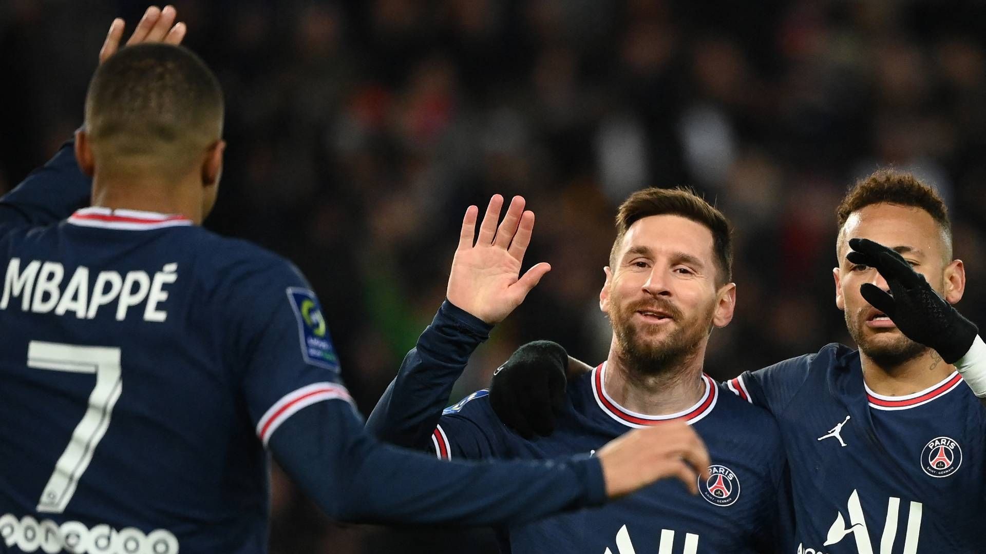 Lionel Messi Neymar Kylian Mbappe PSG