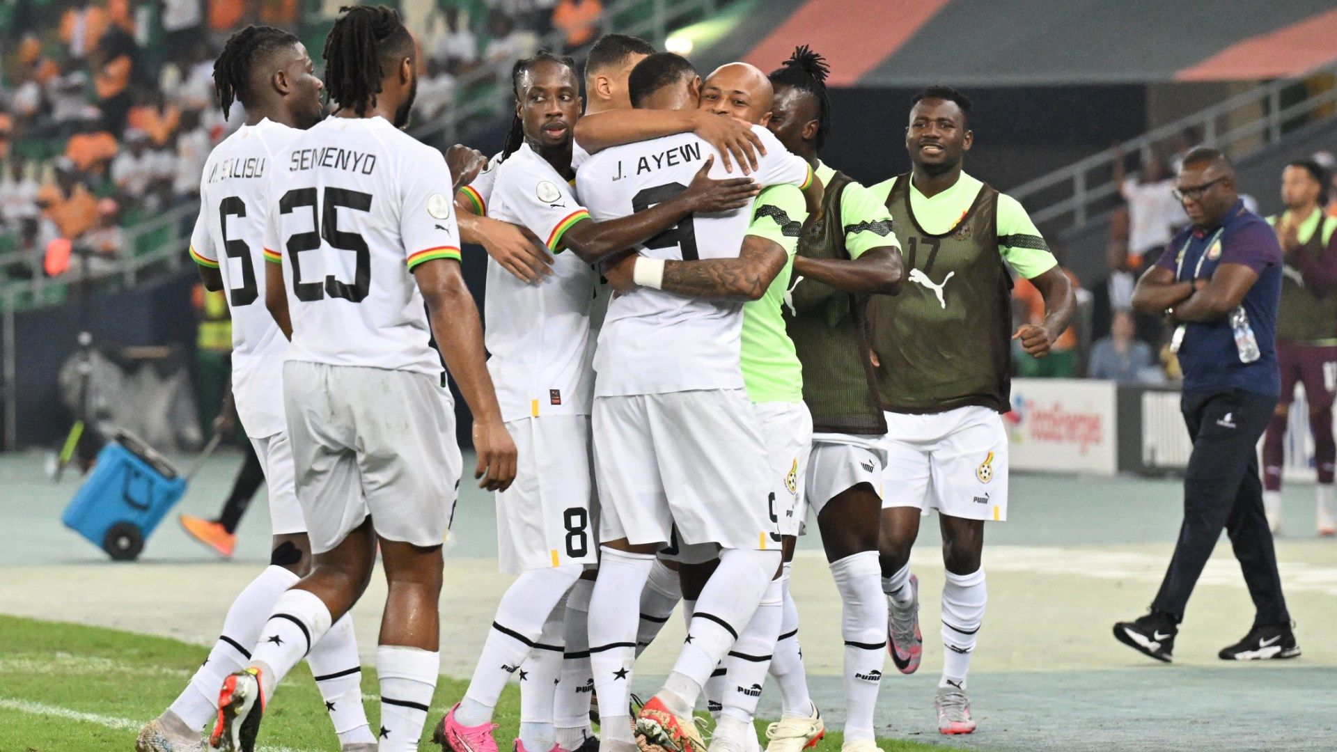 Ghana celebrate AFCON 2023