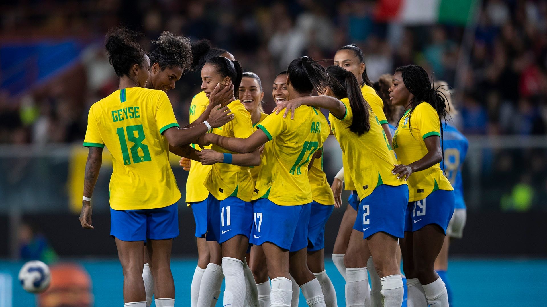 Brasil x Itália, seleção feminina, amistoso, 10102022