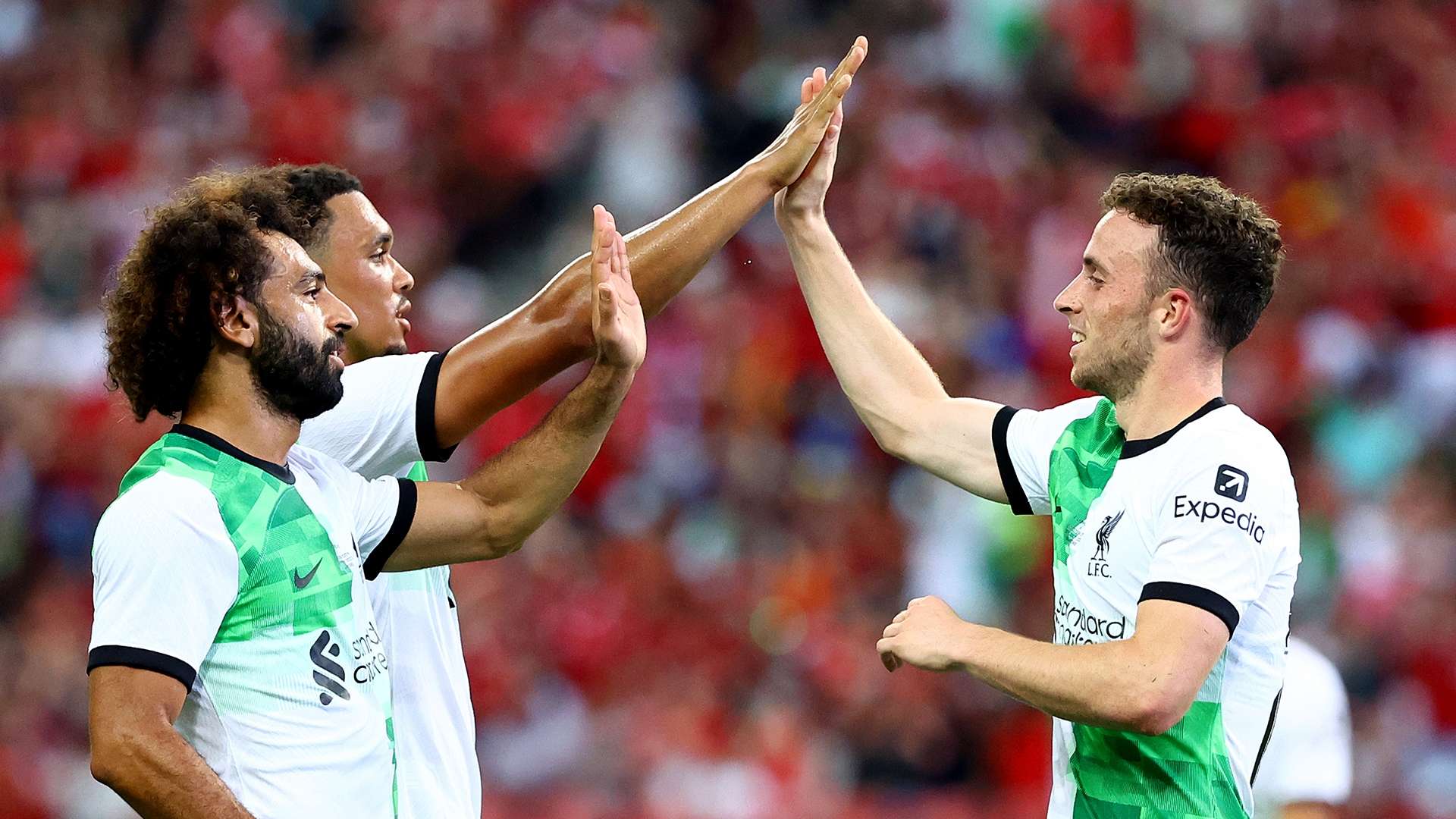 Mohamed Salah Diogo Jota Liverpool pre-season 2023-24