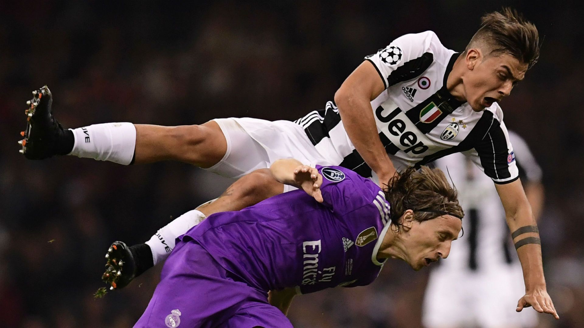 juventus real - luka modric paulo dybala - champions league 03062017