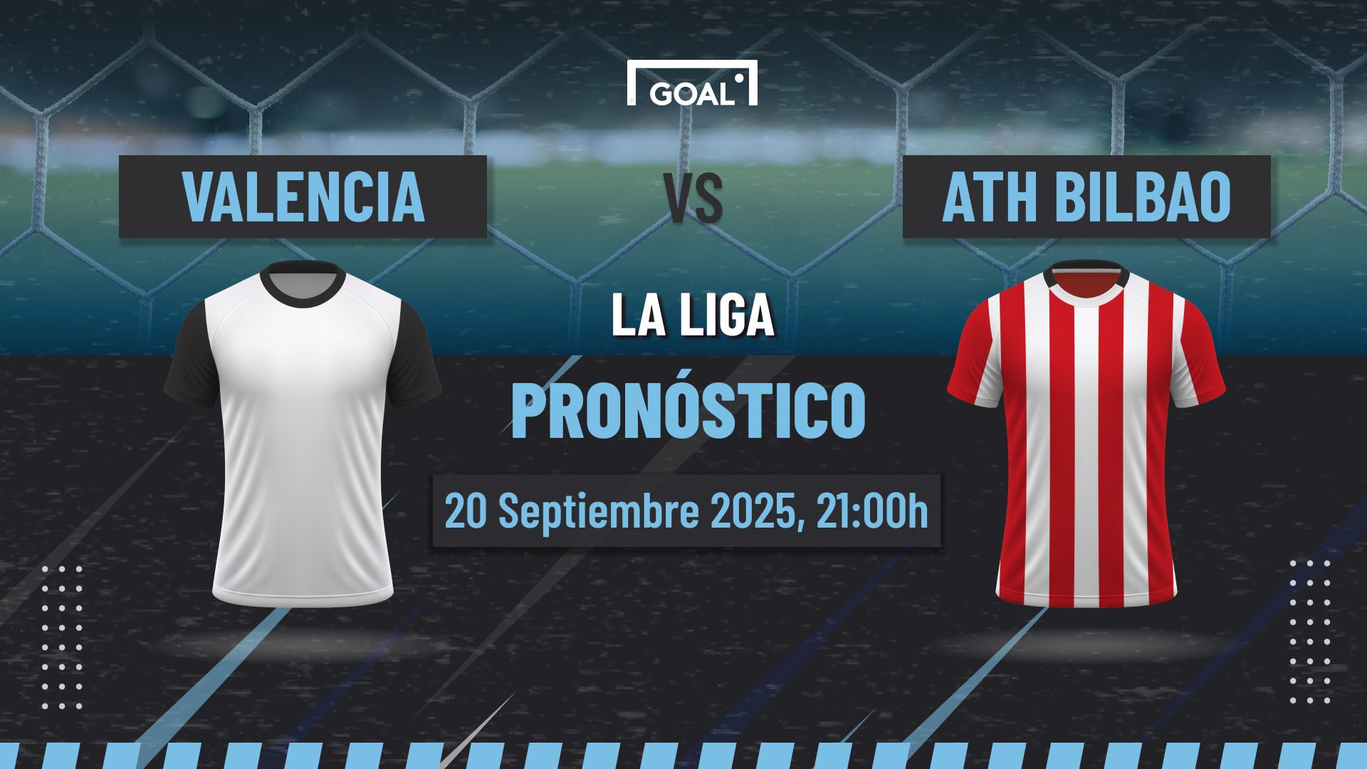 Valencia vs Athletic Club principales apuestas LaLiga | 20/09/2025
