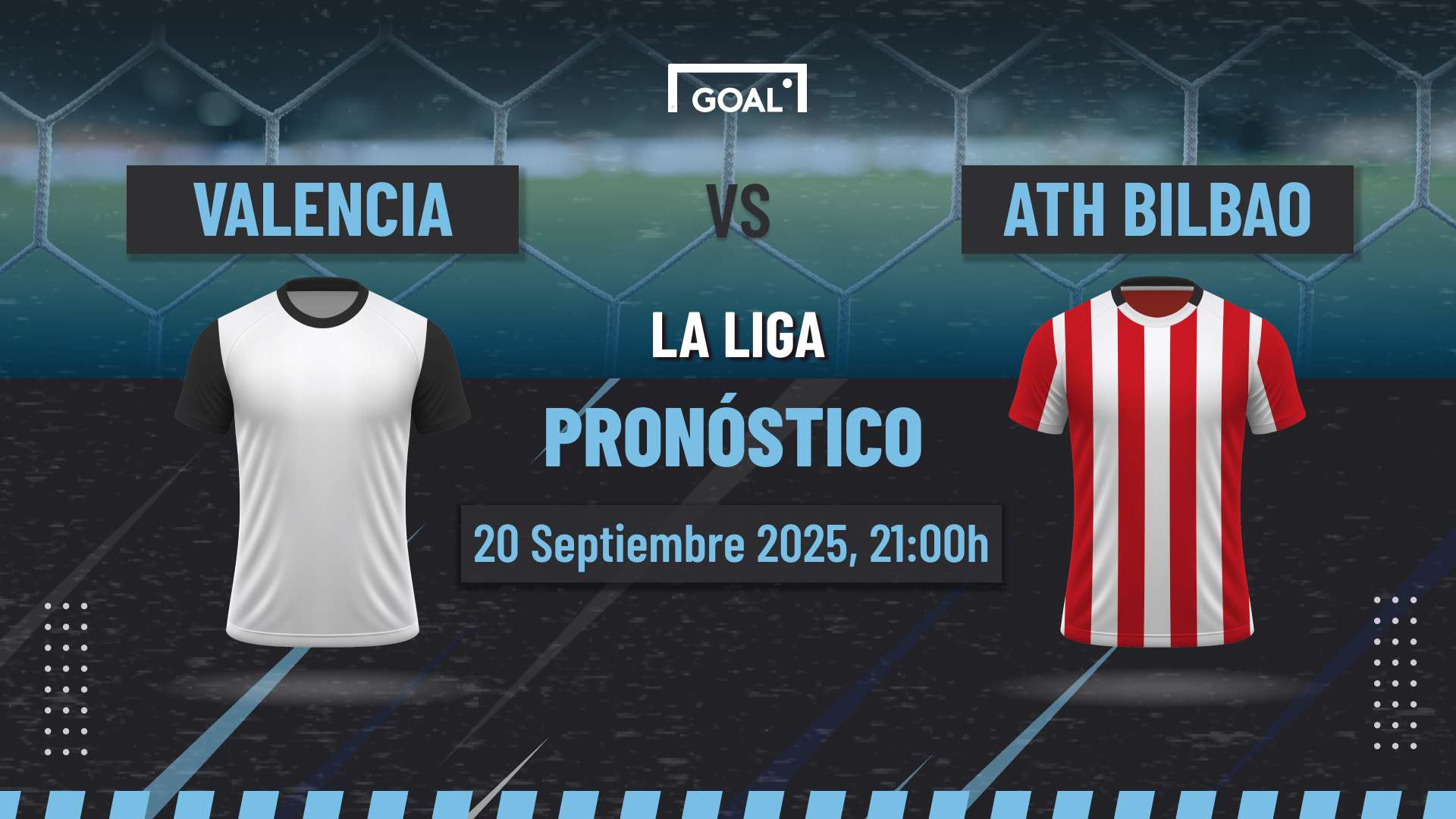 Valencia vs Athletic Club principales apuestas LaLiga | 20/09/2025