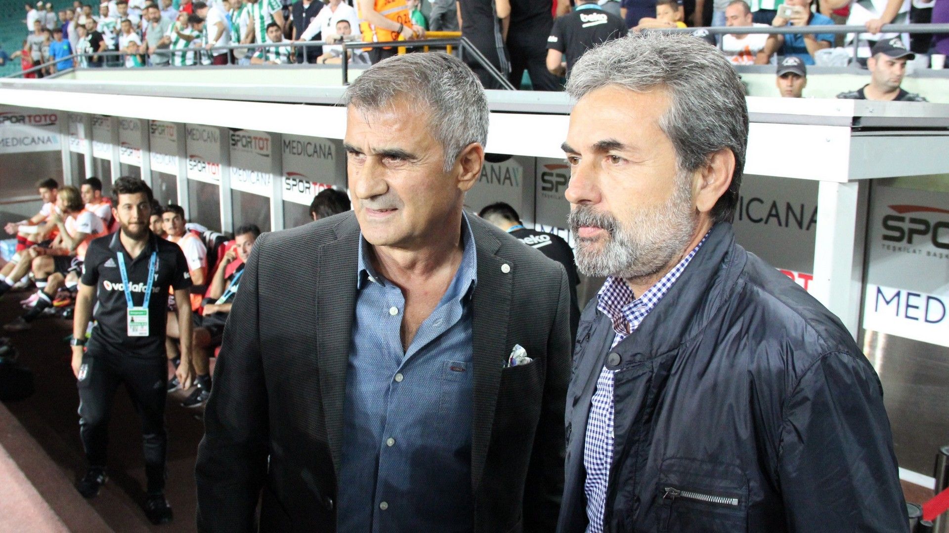 Senol Gunes Aykut Kocaman Besiktas 26082016