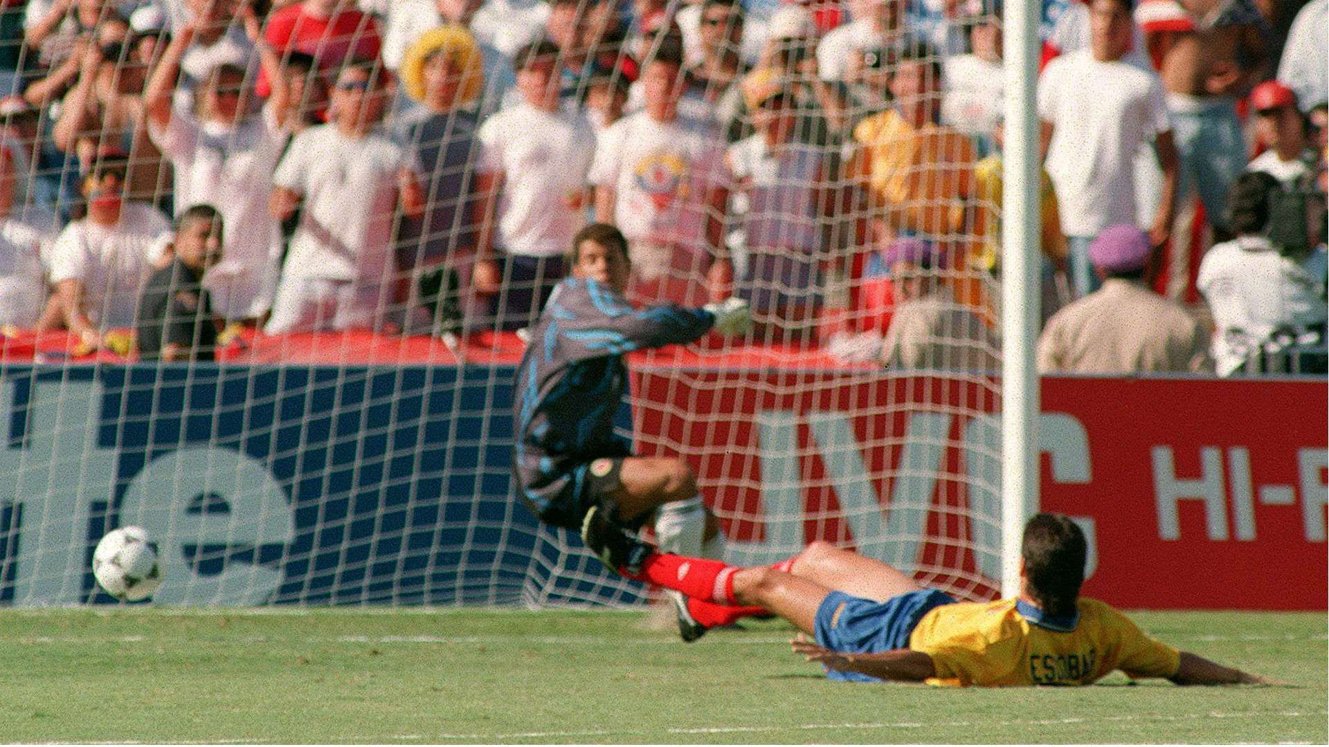 Andrés Escobar. Estados Unidos Colombia. Mundial 1994