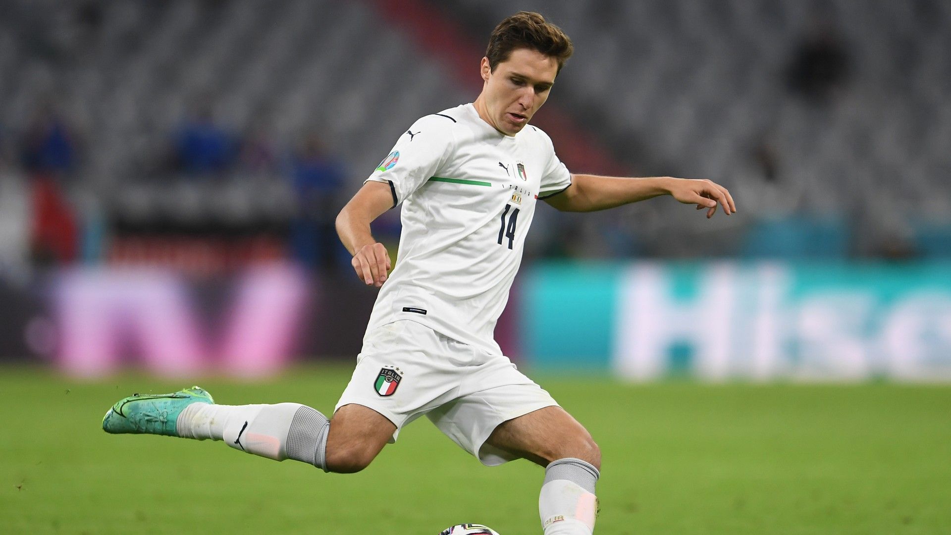 Federico Chiesa Italy Belgium Euro 2020