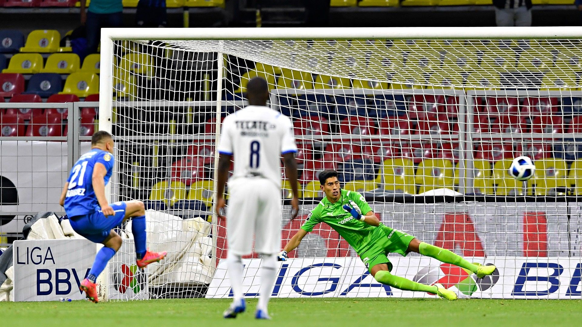 Cabecita Rodríguez Cruz Azul Monterrey Apertura 2021