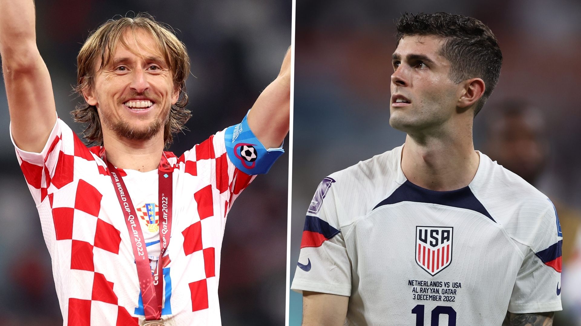 Luka Modric Christian Pulisic GFX