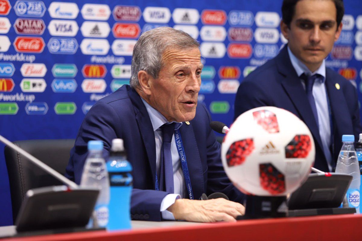 Tabárez Uruguai Portugal Copa do Mundo 30 06 18