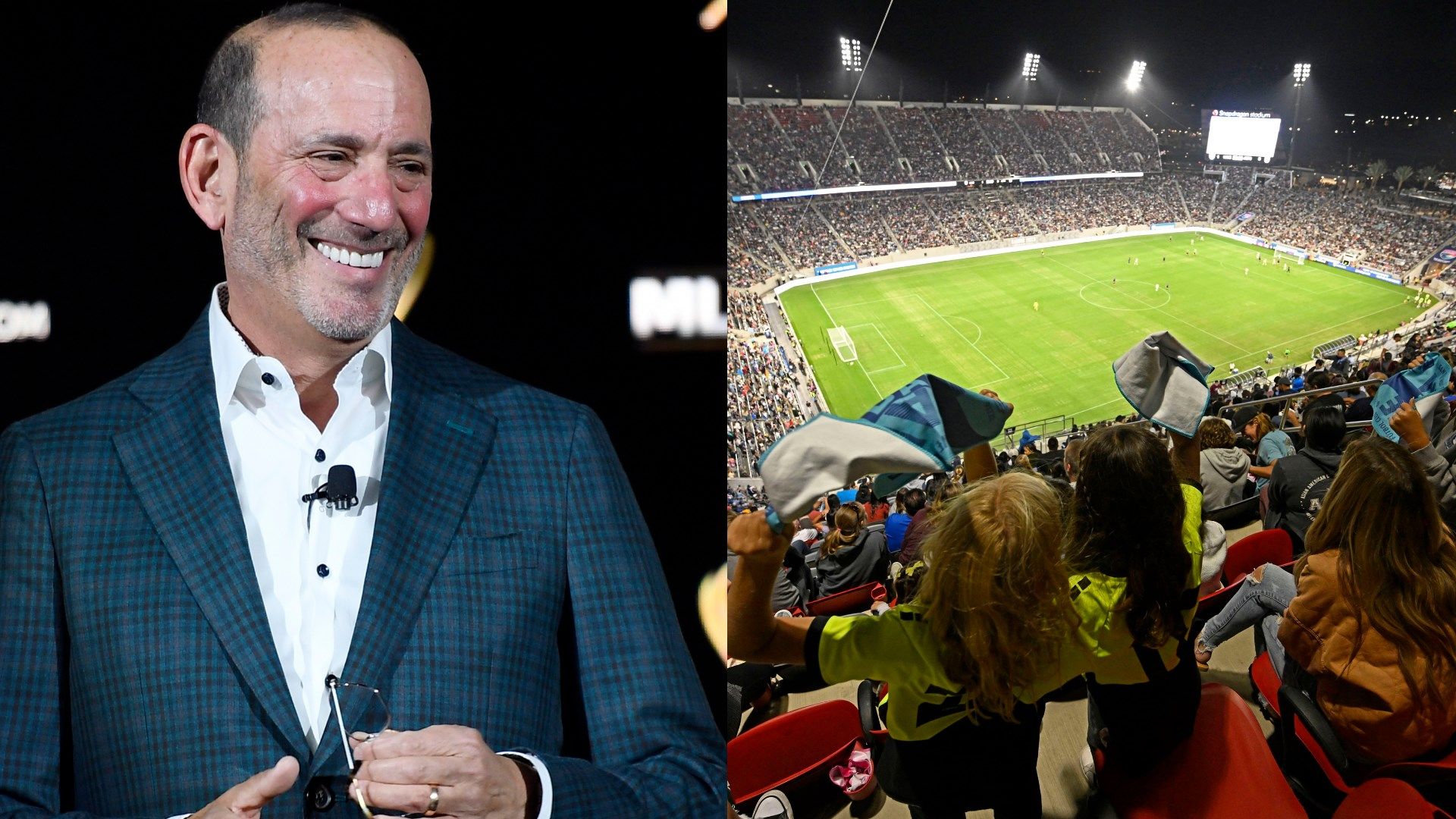 Don Garber Snapdragon Stadium