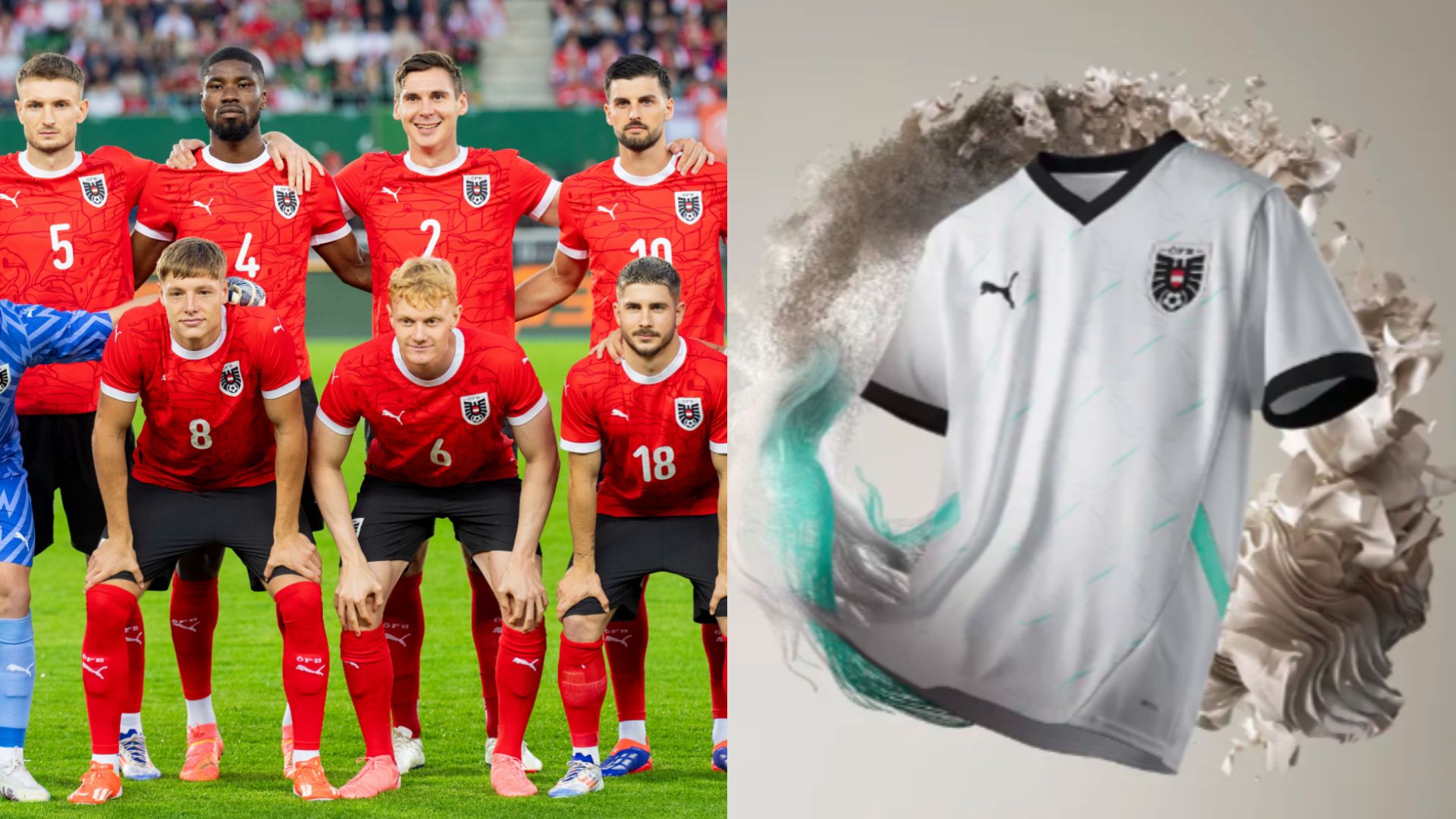 Austria Euro 2024 kits 